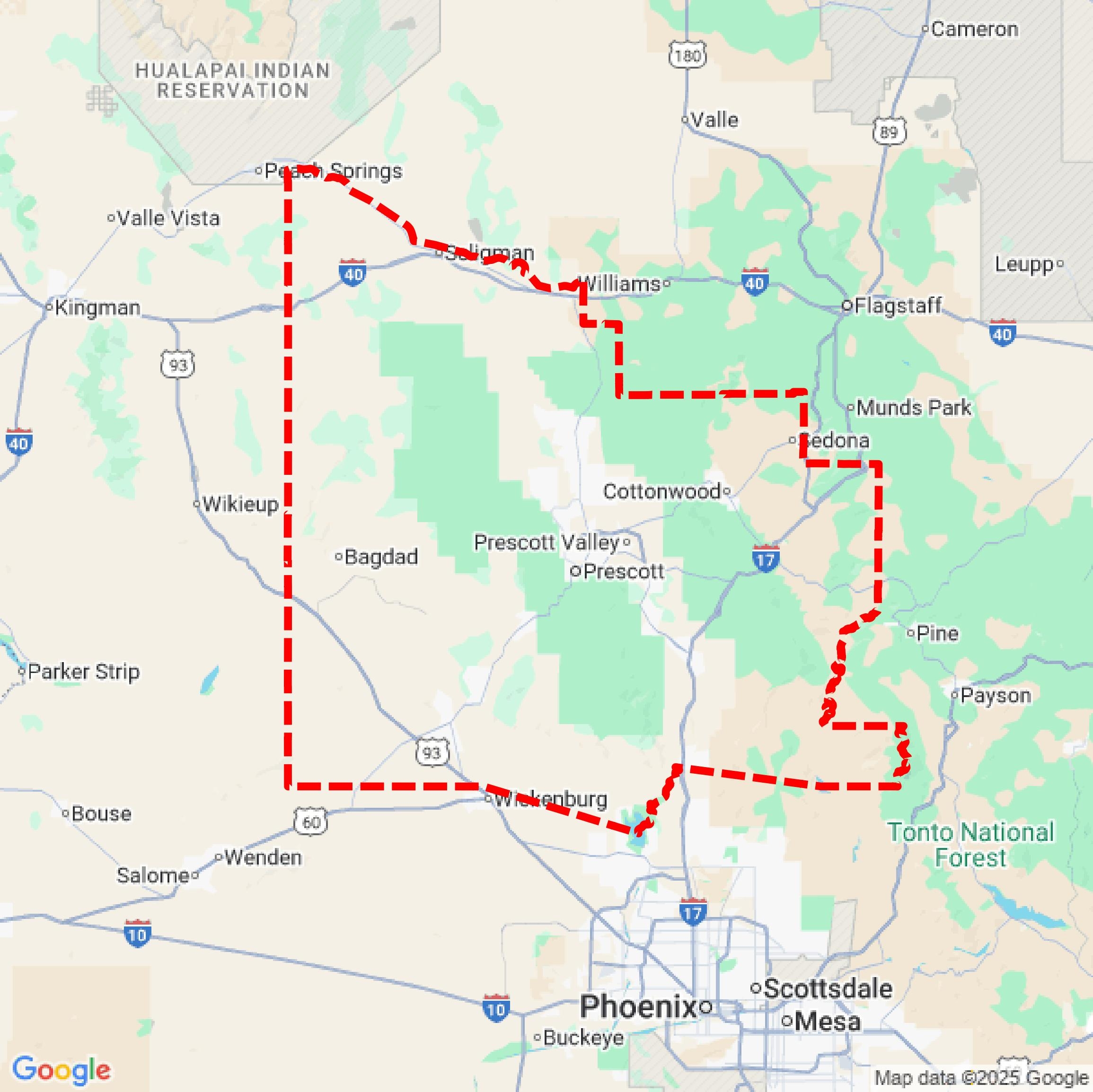 Yavapai County GIS Data For CAD