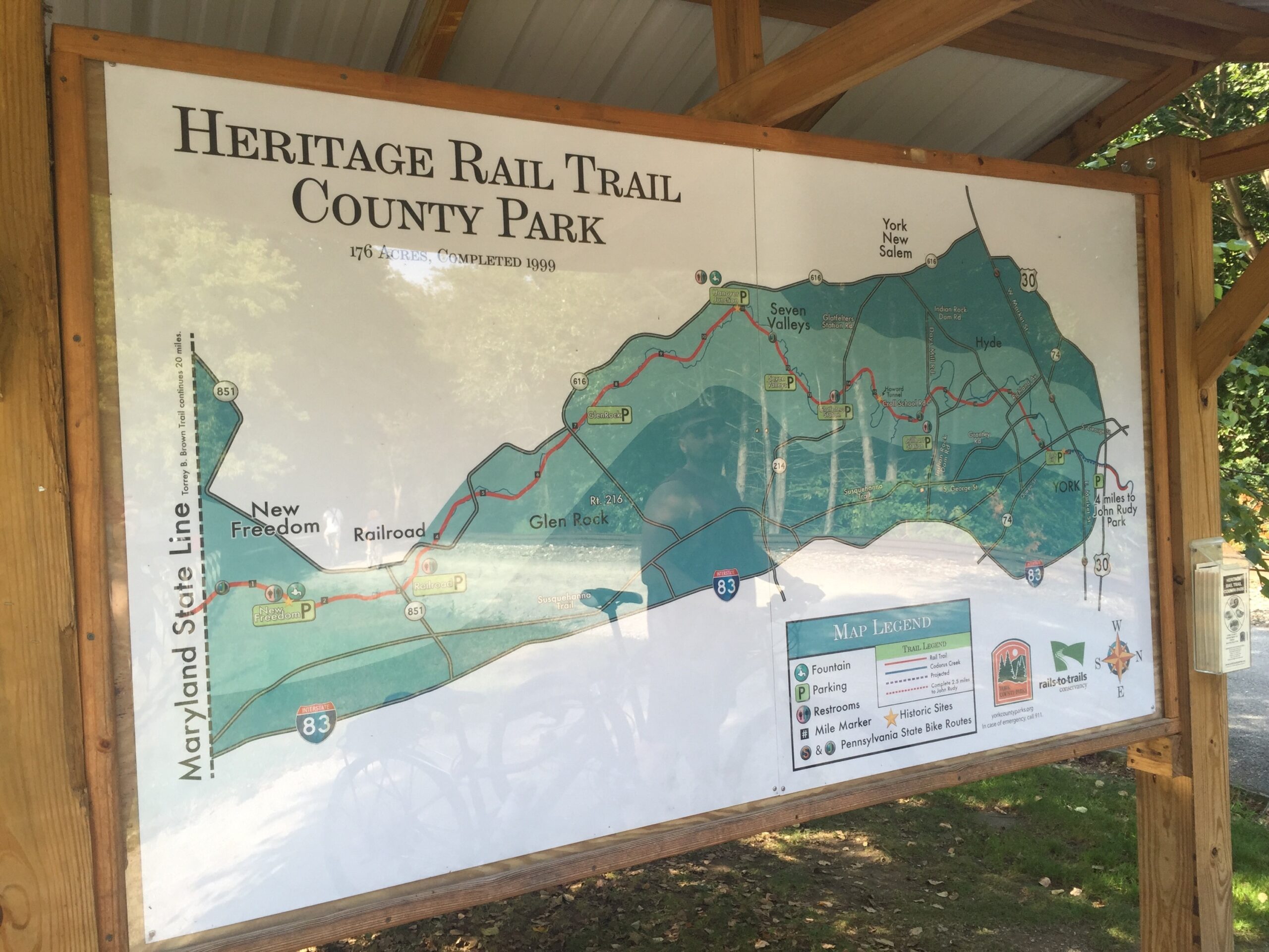 York County Heritage Rail Trail Blisters And Bug Bites