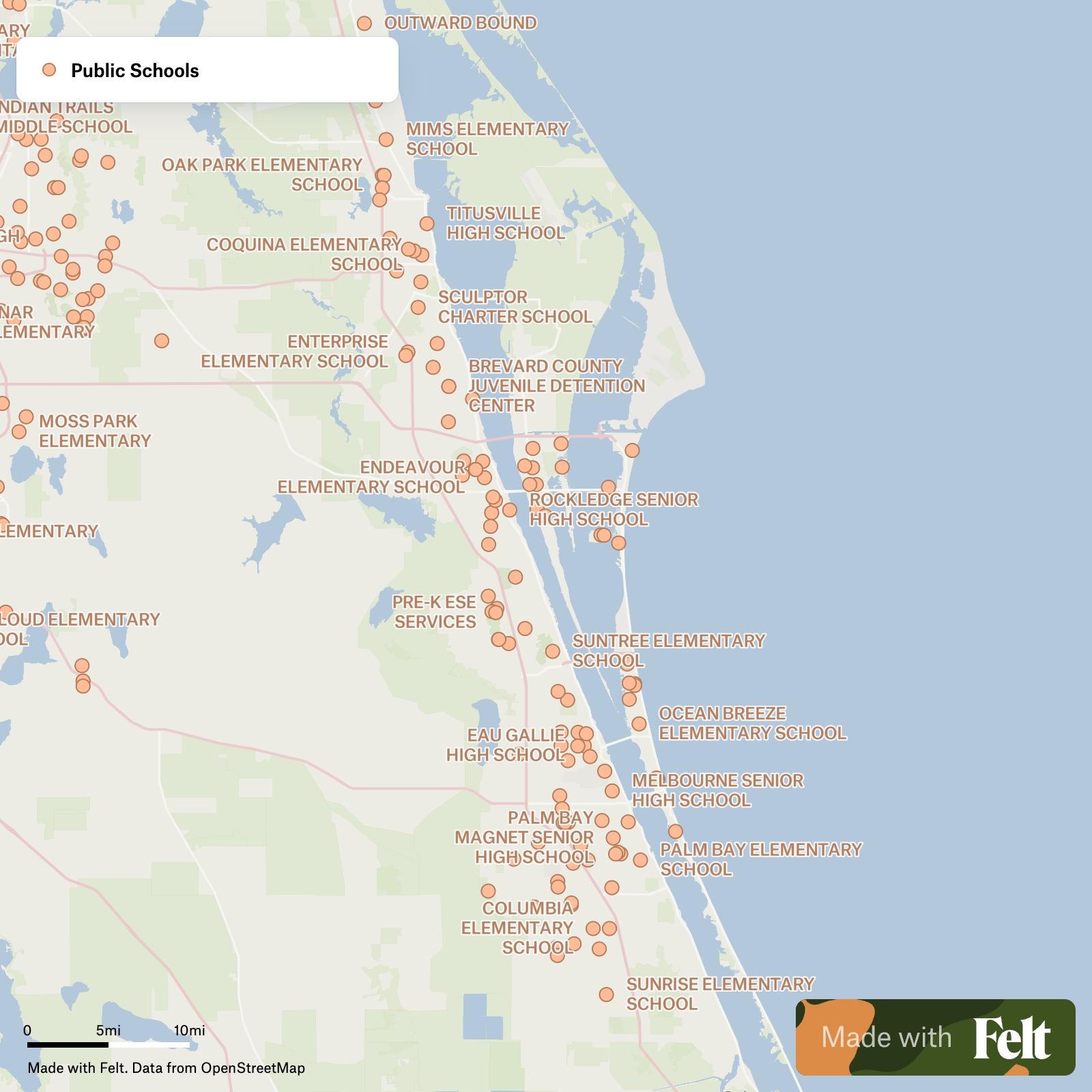 ZIP Codes In Brevard County Florida