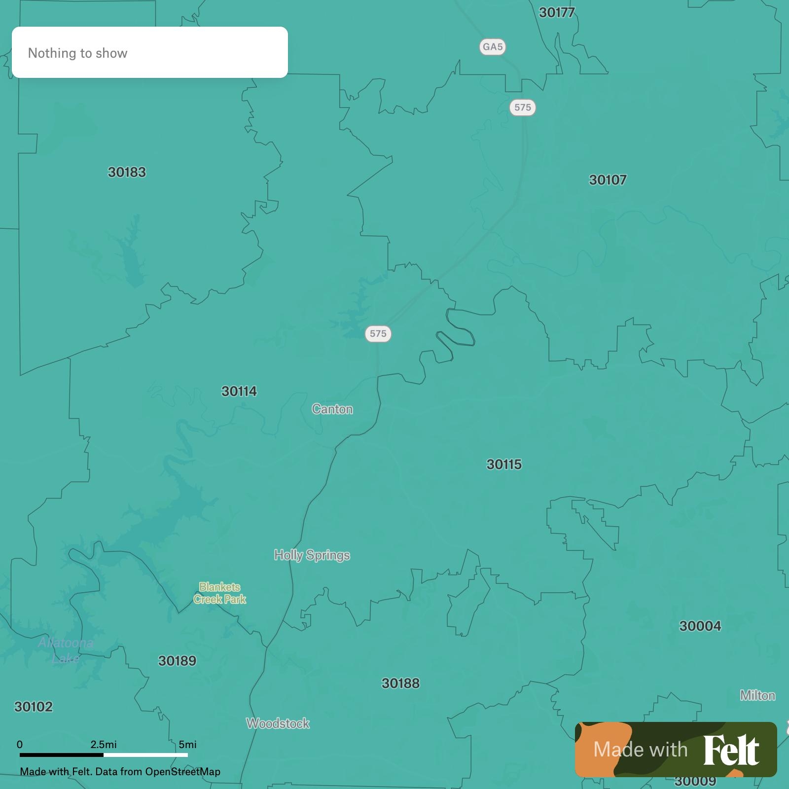ZIP Codes In Cherokee County Georgia ZIP Codes In Cherokee County Georgia