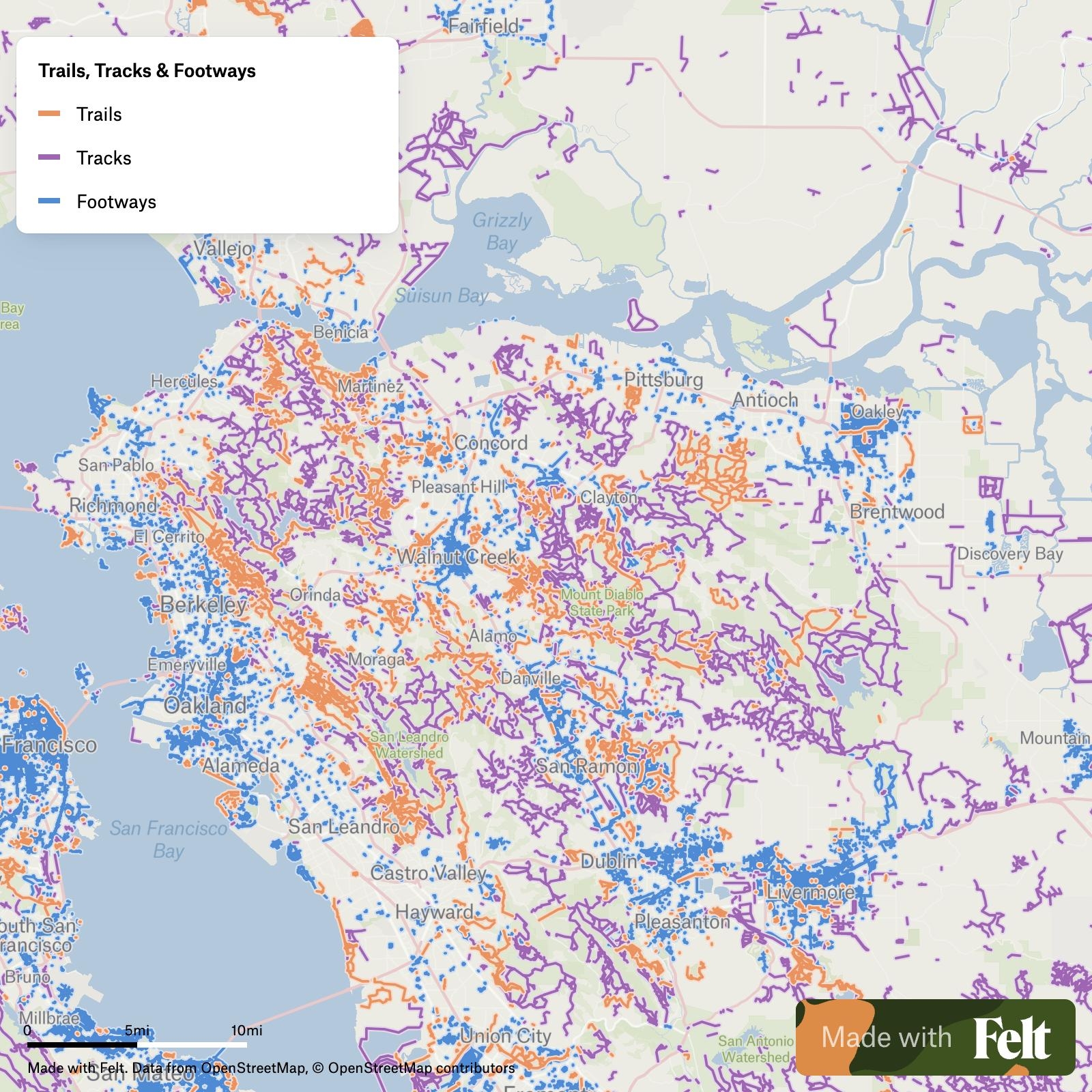 ZIP Codes In Contra Costa County California