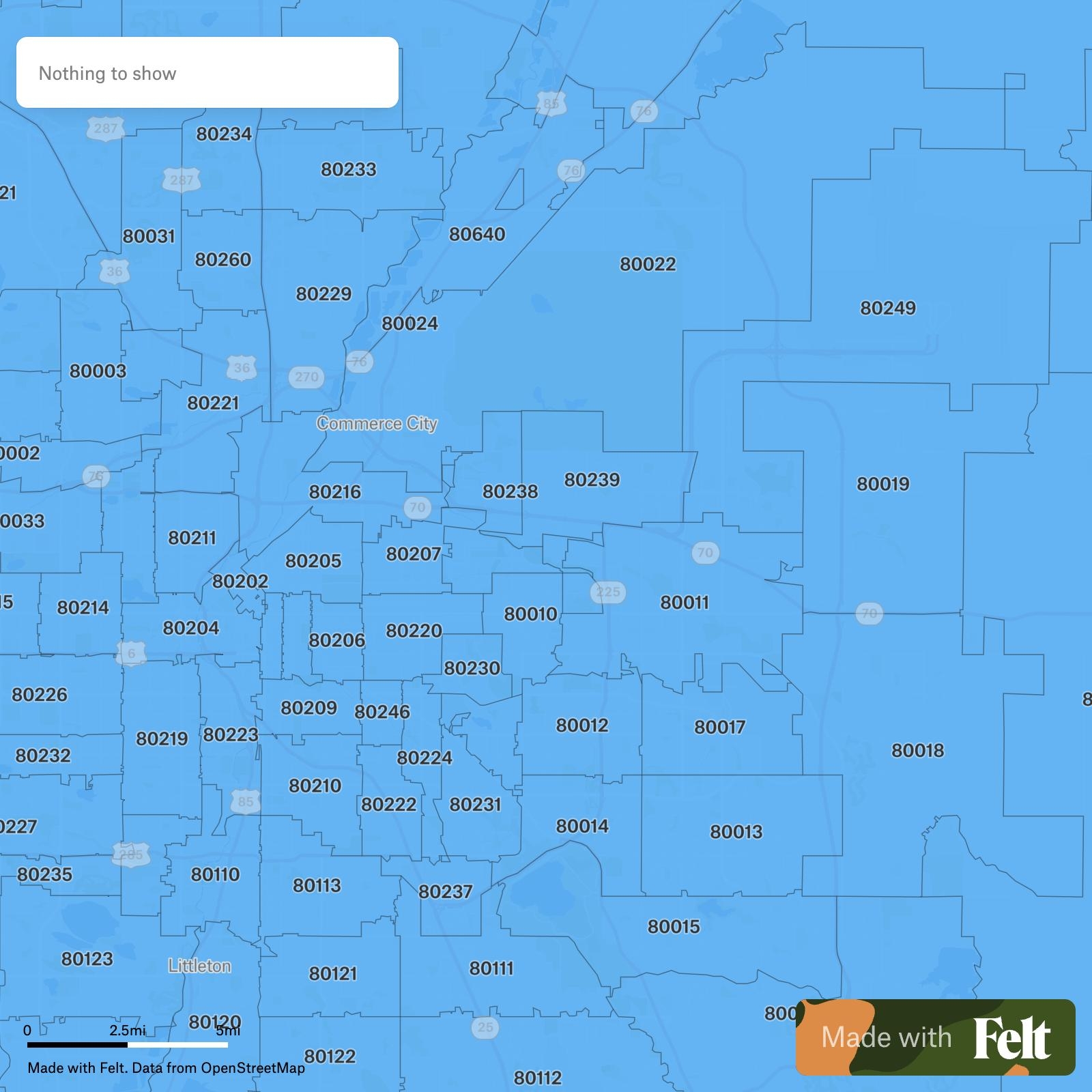 ZIP Codes In Denver County Colorado ZIP Codes In Denver County Colorado