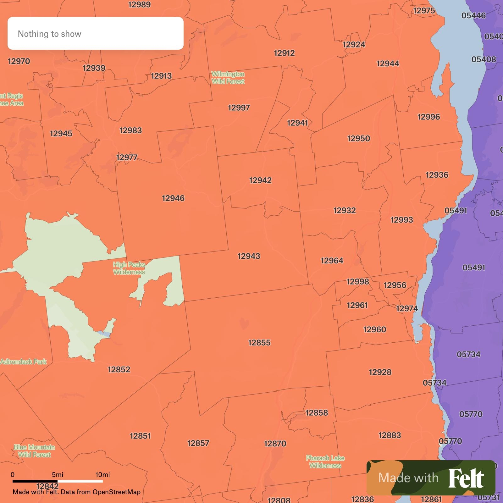 ZIP Codes In Essex County New York