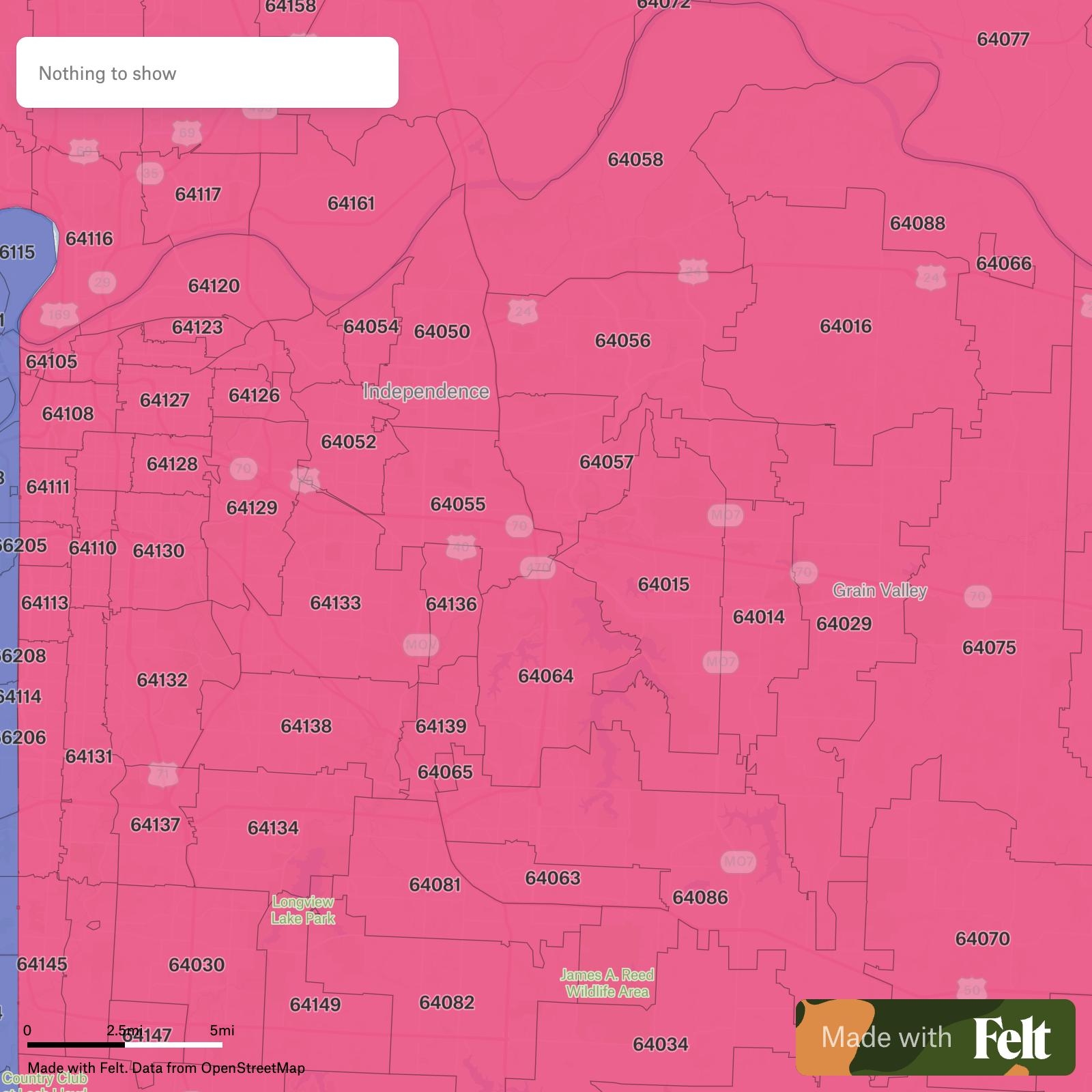 ZIP Codes In Jackson County Missouri