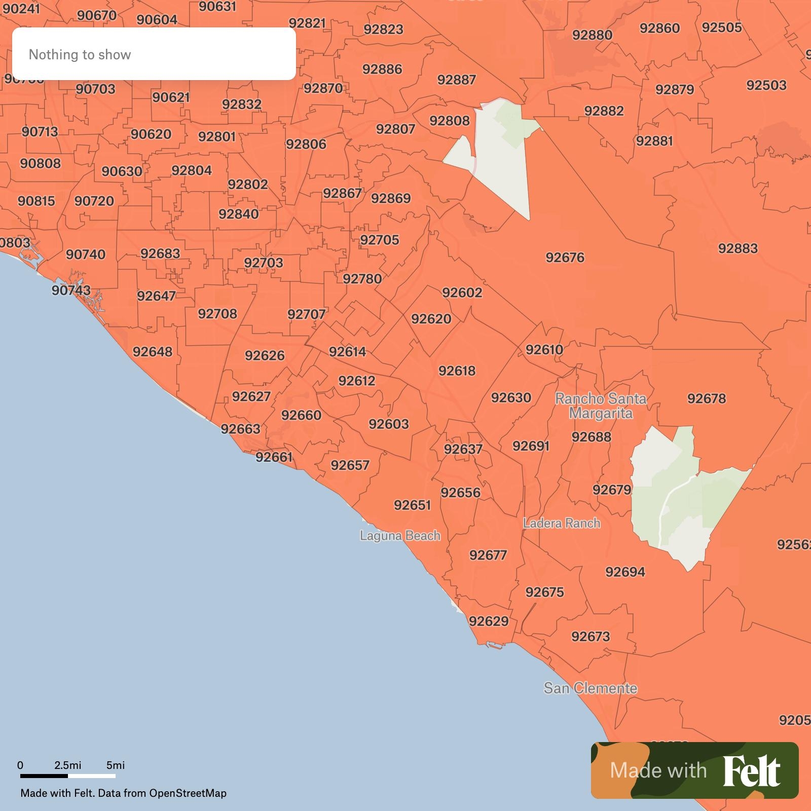 ZIP Codes In Orange County California ZIP Codes In Orange County California