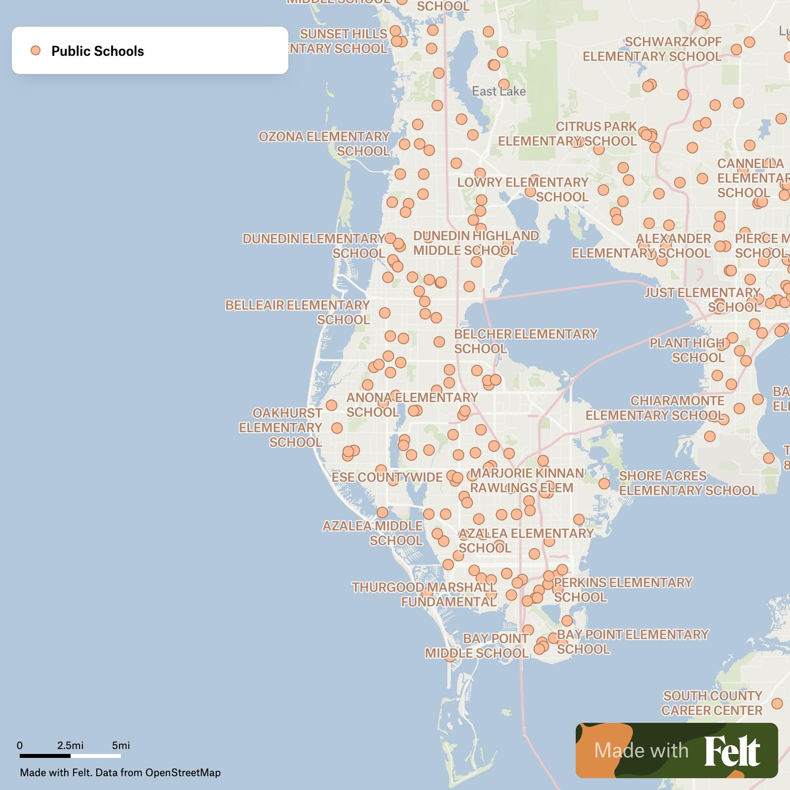 ZIP Codes In Pinellas County Florida