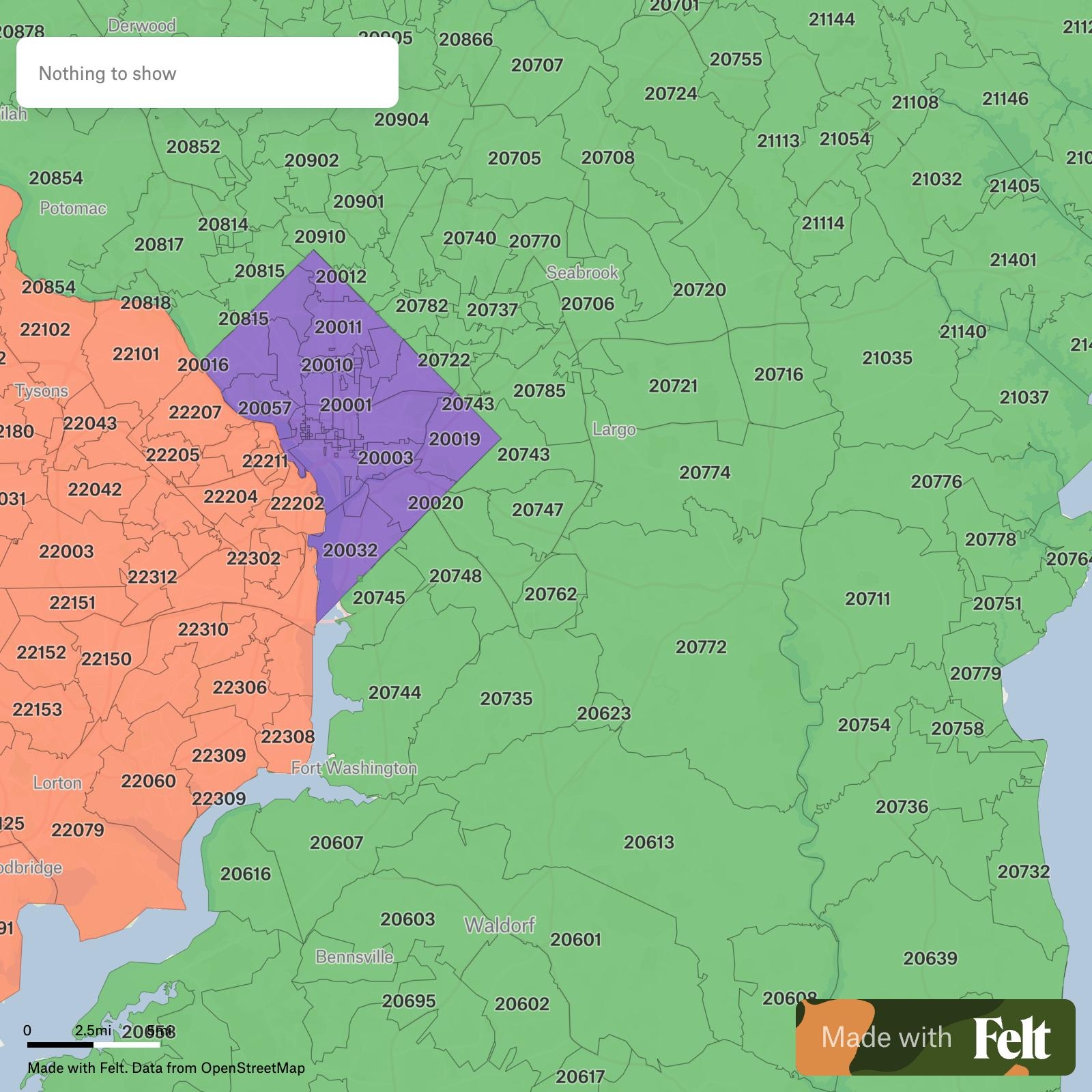 ZIP Codes In Prince George s County Maryland