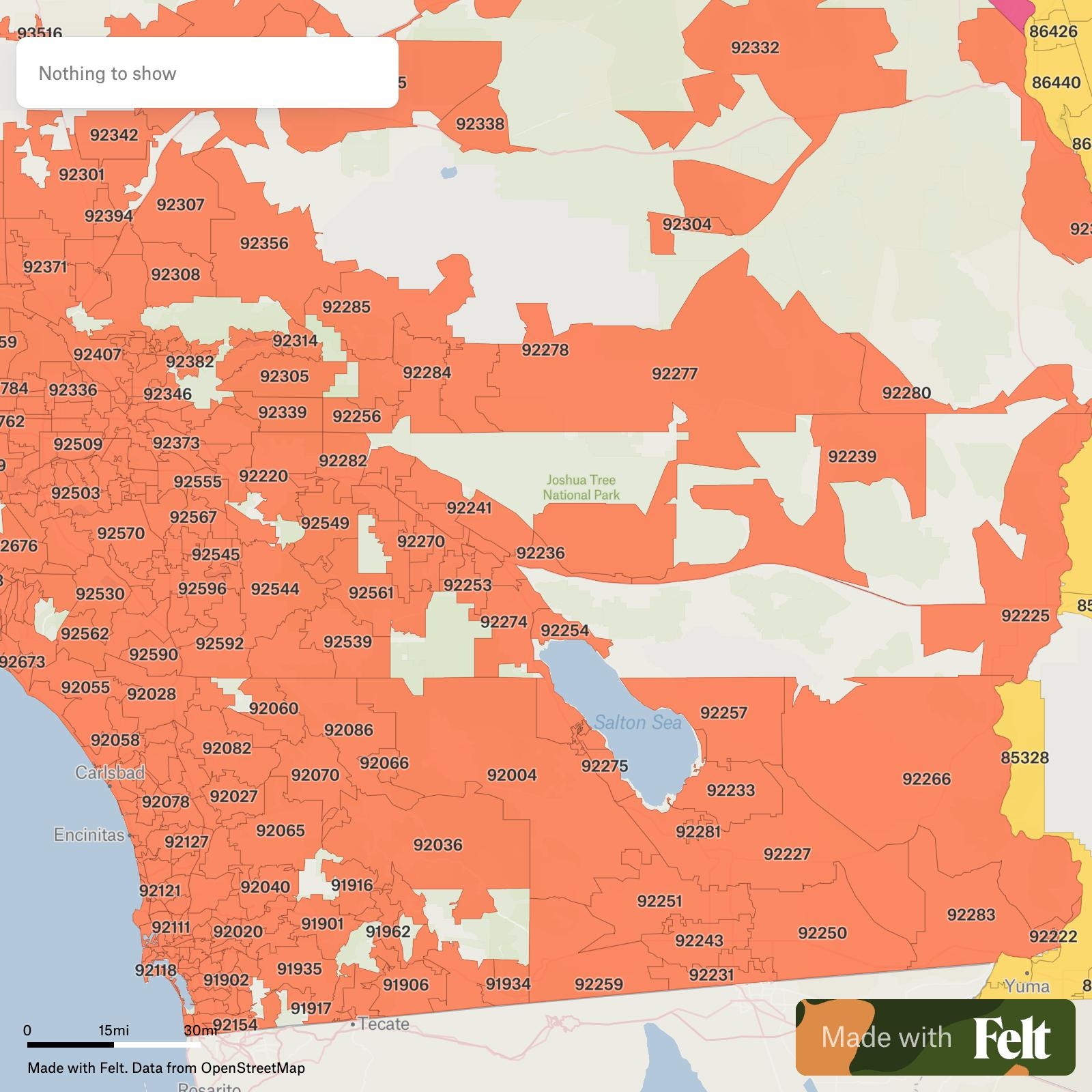 ZIP Codes In Riverside County California
