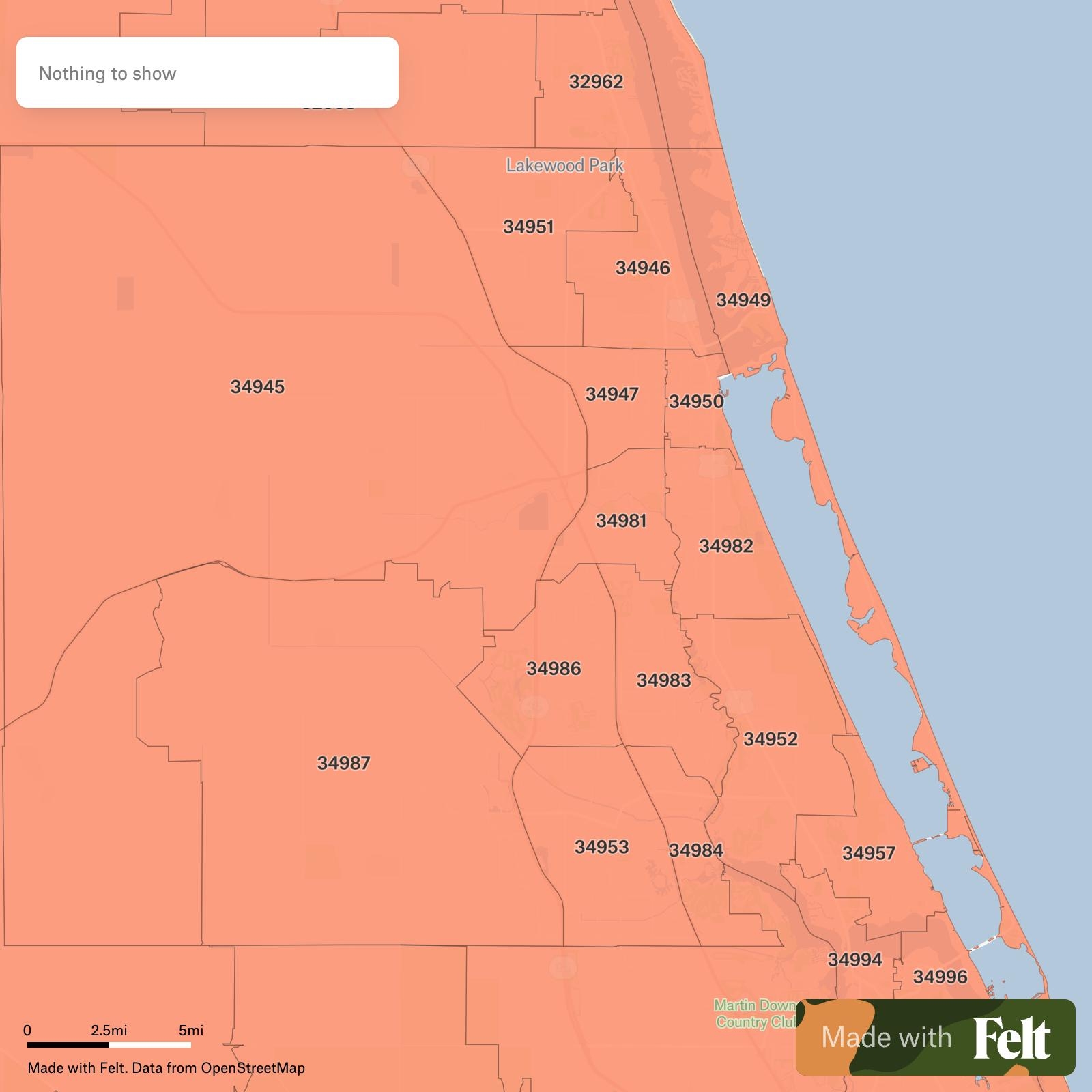 ZIP Codes In St Lucie County Florida