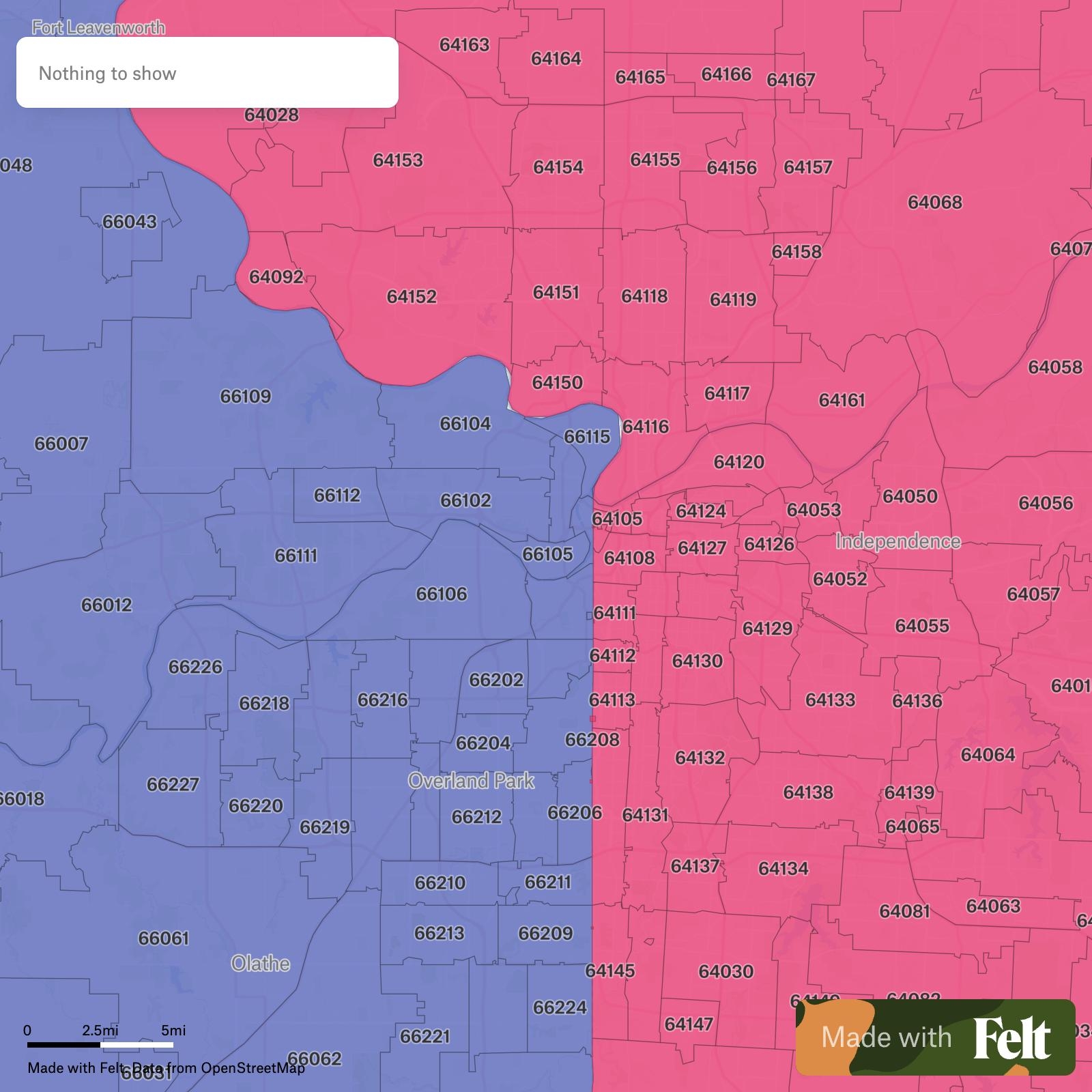 ZIP Codes In The City Of Kansas City Missouri