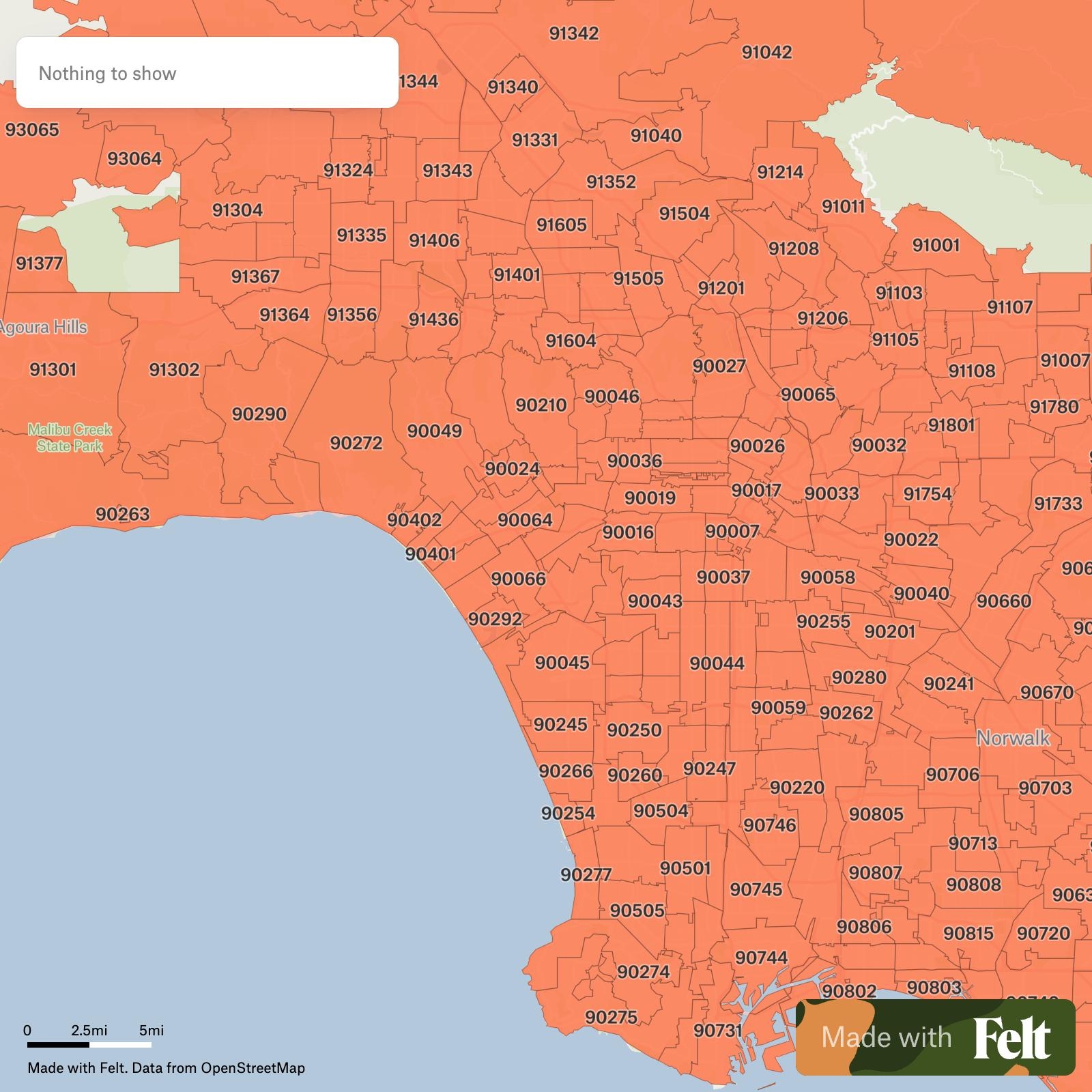 la city map by zip code la city map by zip code