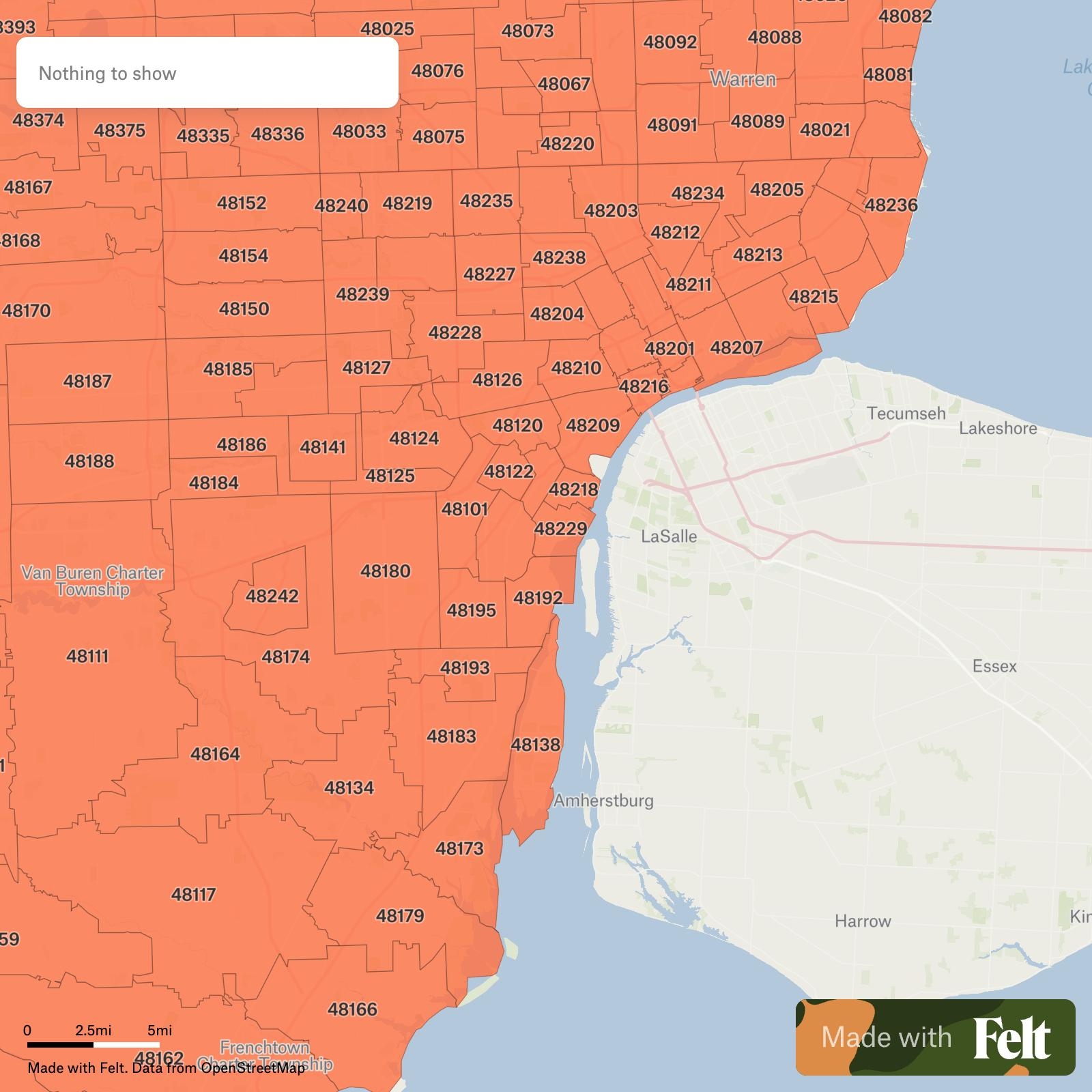 ZIP Codes In Wayne County Michigan ZIP Codes In Wayne County Michigan