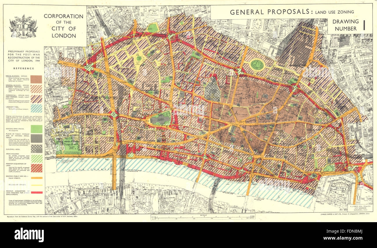Zoning Map City Of London Hi res Stock Photography And Images Alamy