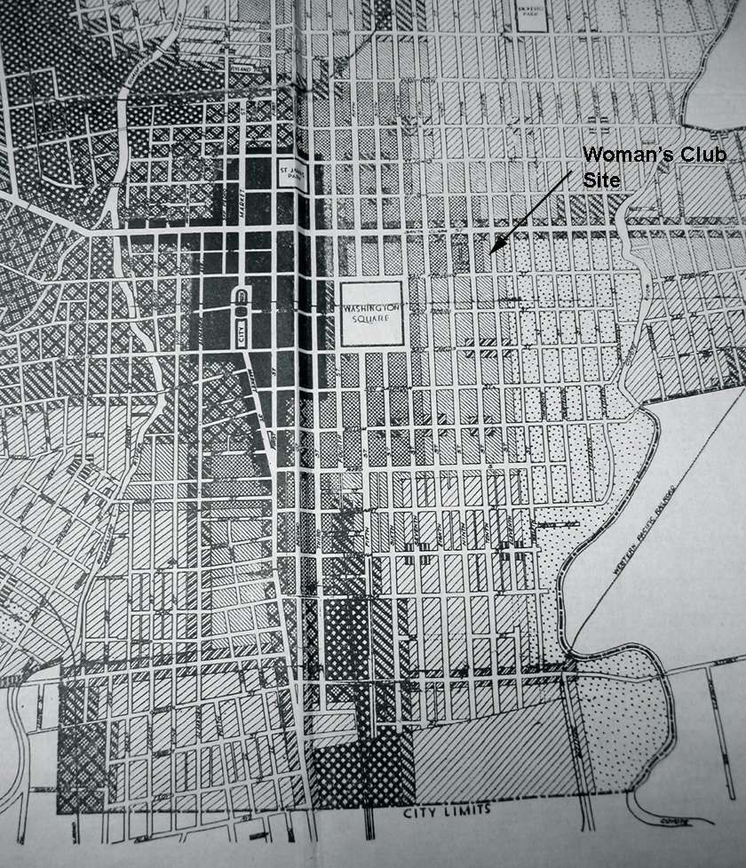 1929 Zoning Map San Jose Woman s Club 1929 Zoning Map San Jose Woman s Club