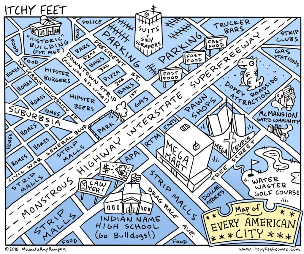 A Map Of Every American City Brilliant Maps A Map Of Every American City Brilliant Maps