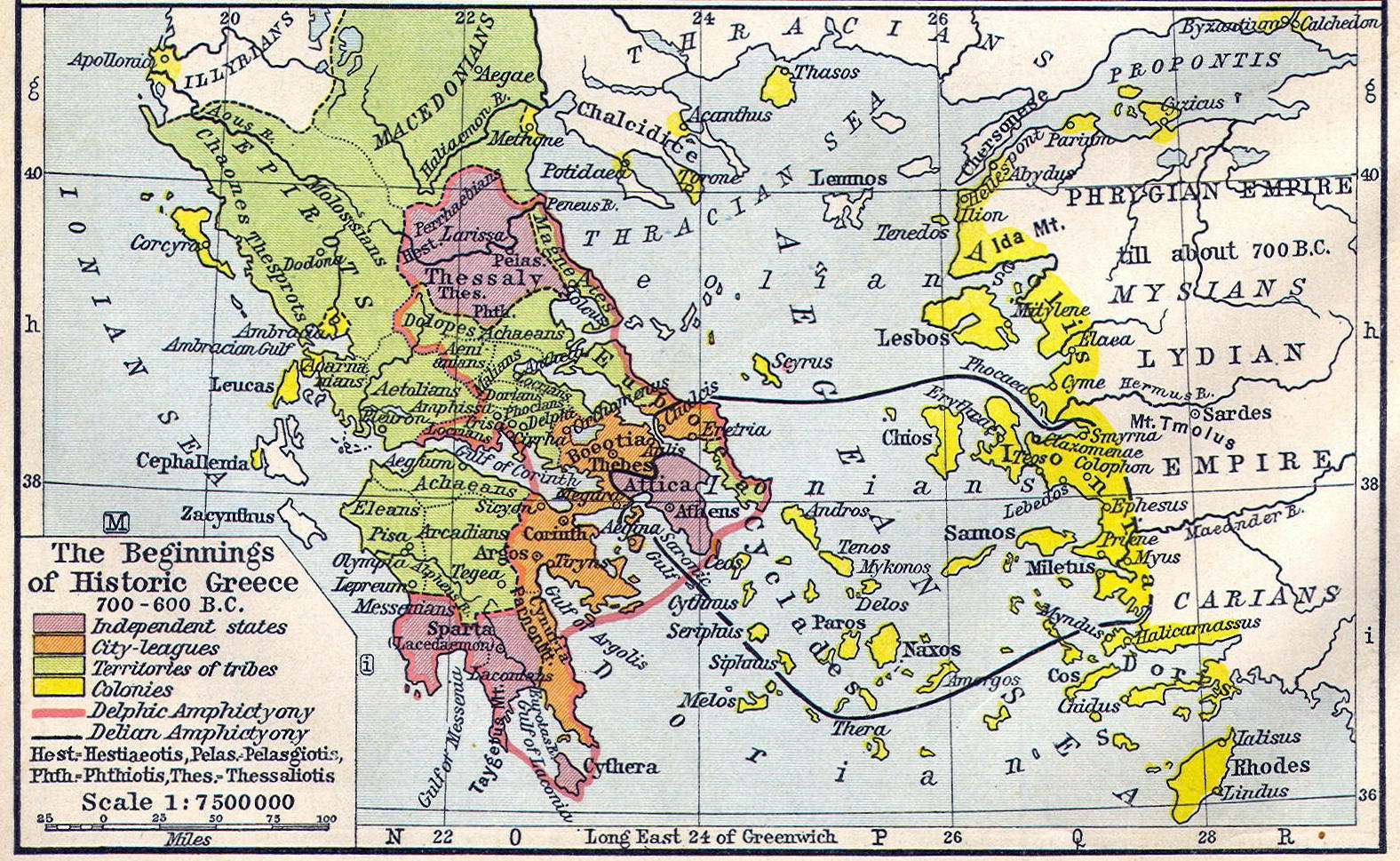 ancient greece map of city states ancient greece map of city states