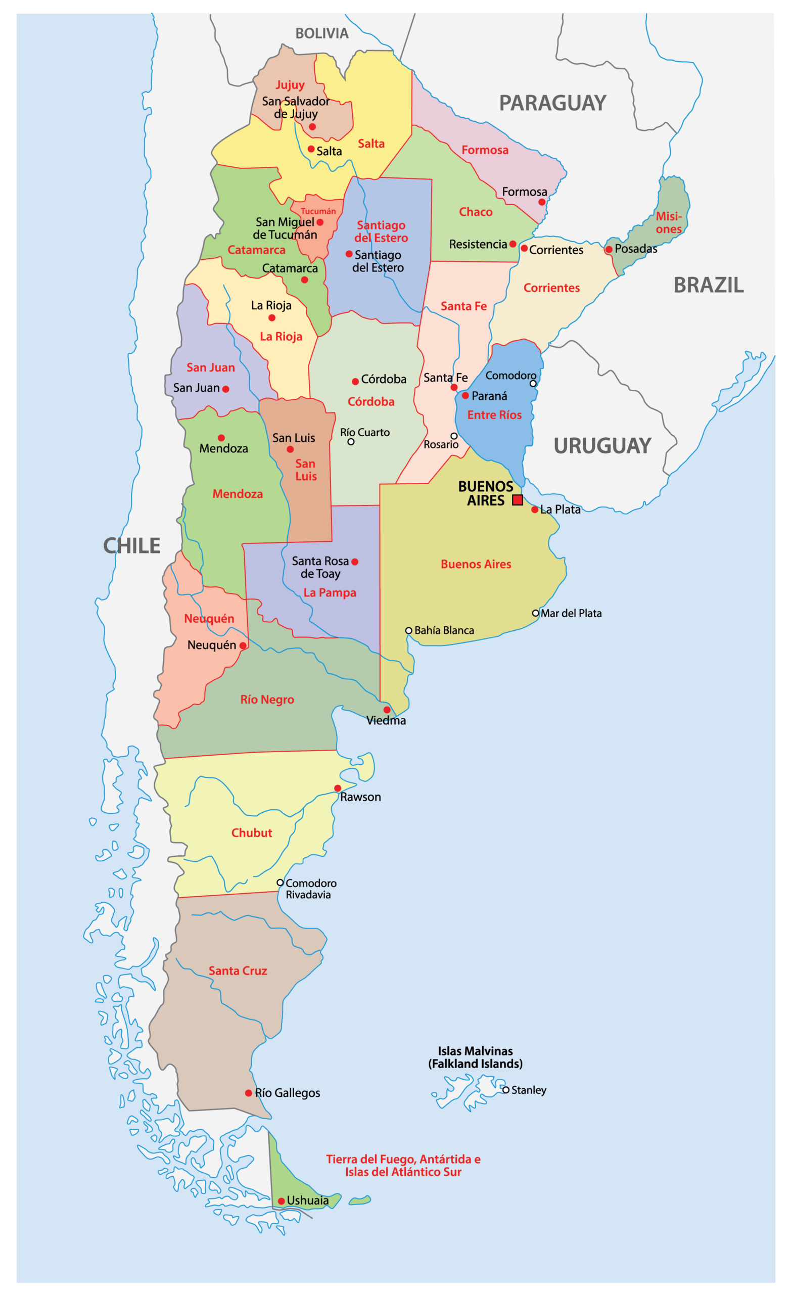 Argentina Maps Facts World Atlas