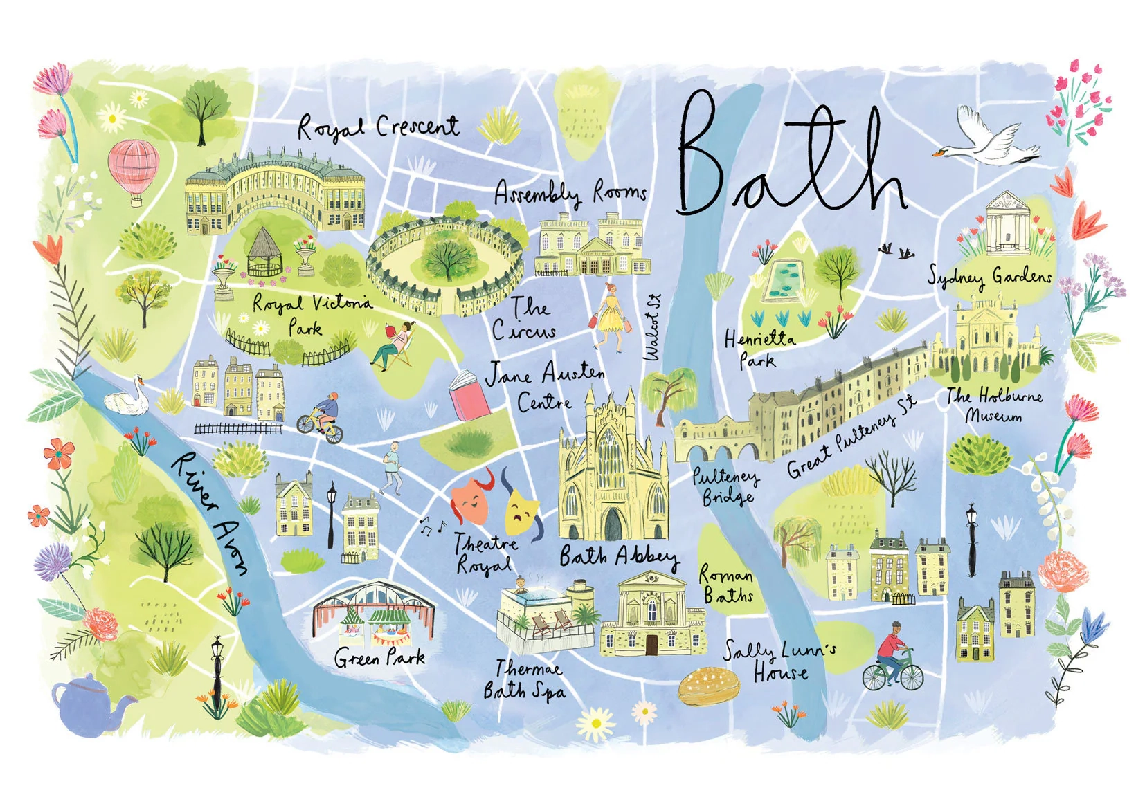 Bath Map Illustrated Map Of Bath Wall Art Bath Somerset Bath Illustration Bath Gift Bath UK Map Etsy Bath Map Illustrated Map Of Bath Wall Art Bath Somerset Bath Illustration Bath Gift Bath UK Map Etsy