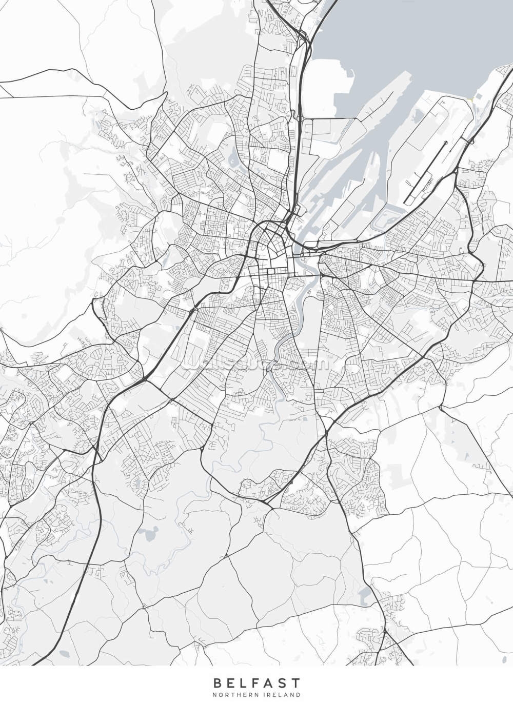city map belfast city map belfast