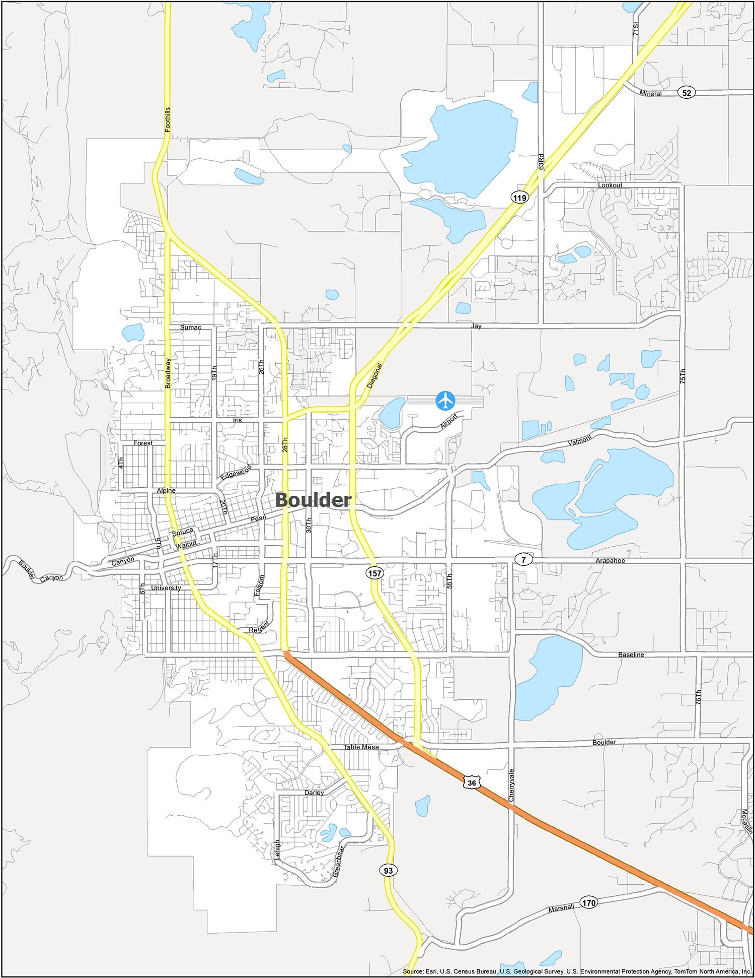 boulder city map boulder city map