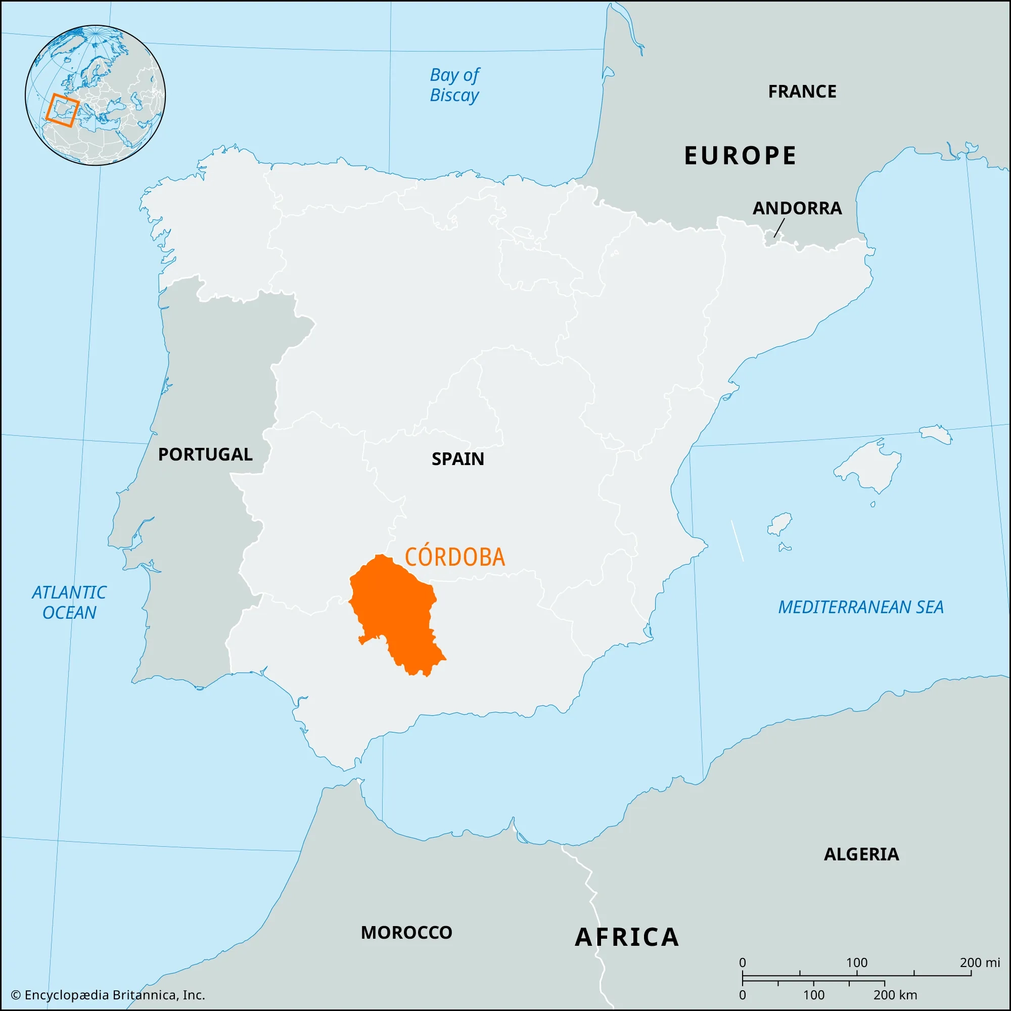 C rdoba Spain Map Population Britannica C rdoba Spain Map Population Britannica
