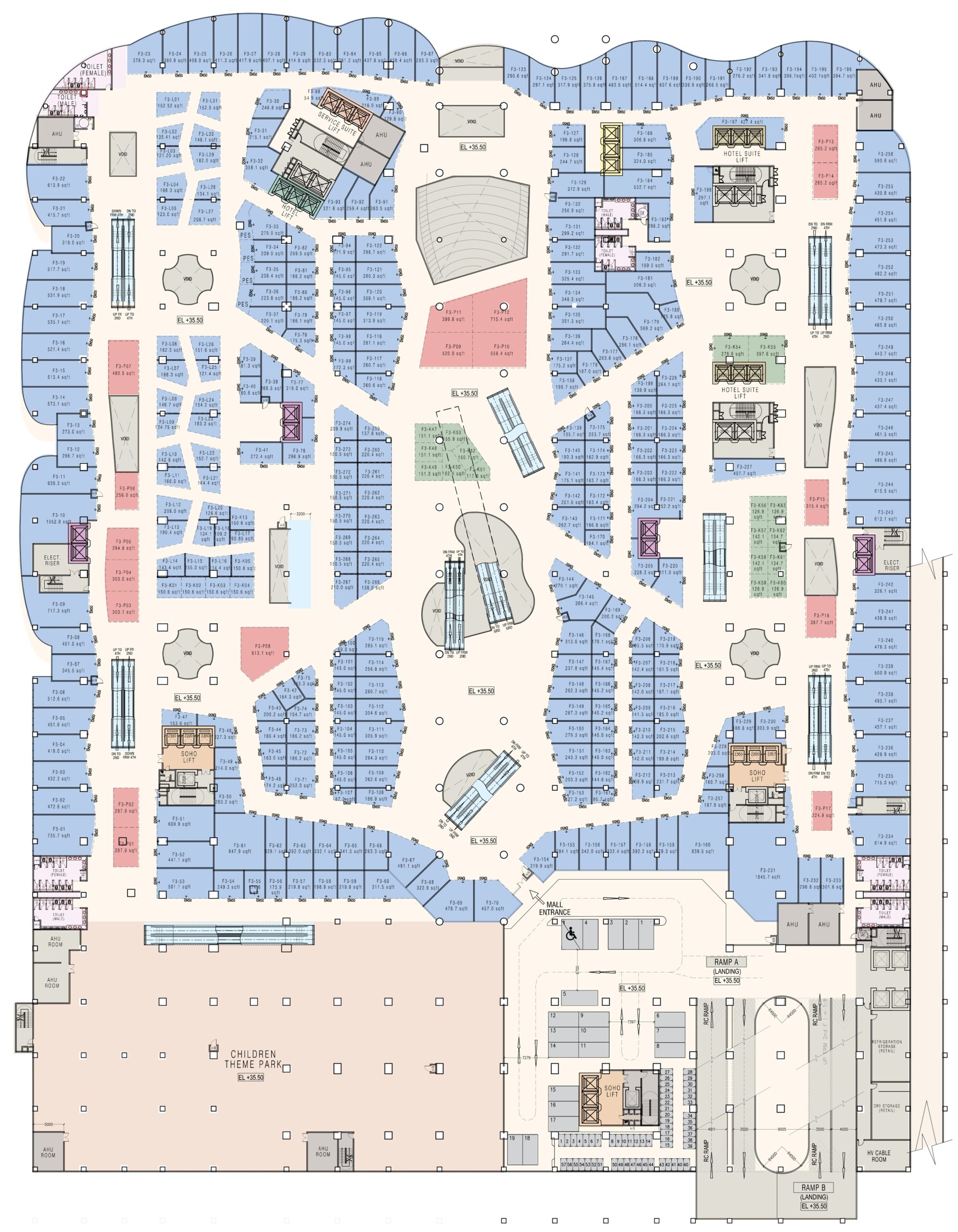 Capital City Floor Plan