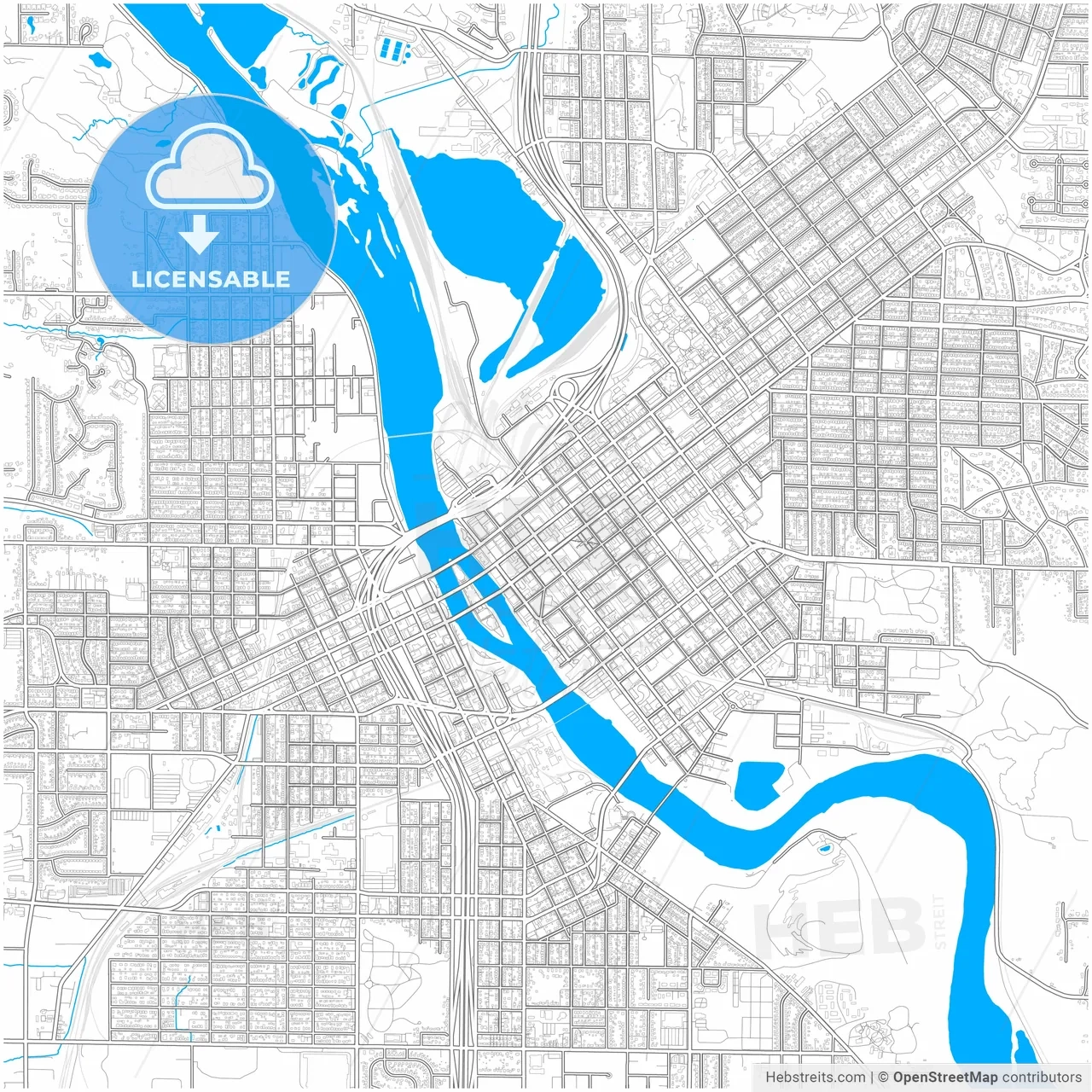 cedar rapids city map