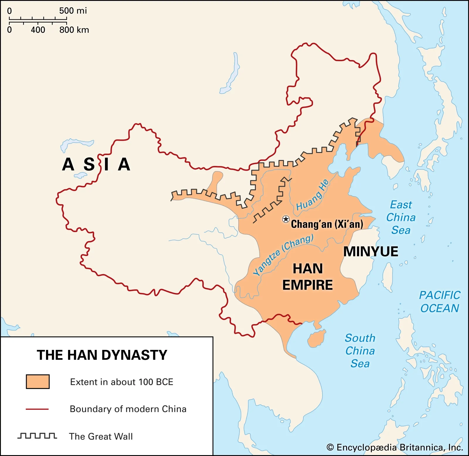 Chang an History Map Dynasty Facts Britannica