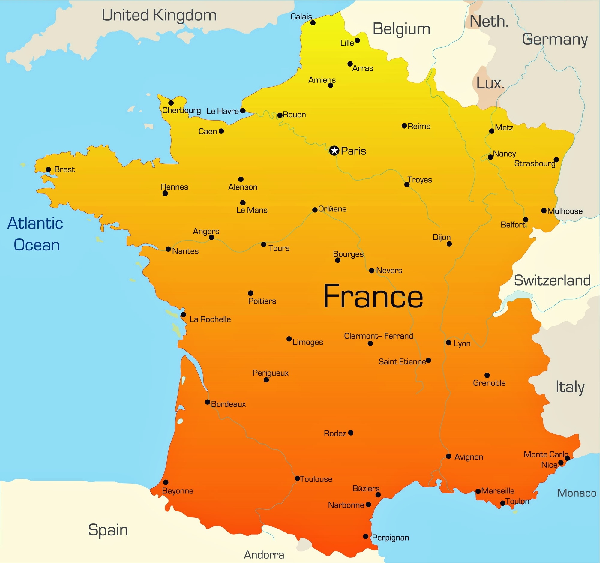 france city map france city map