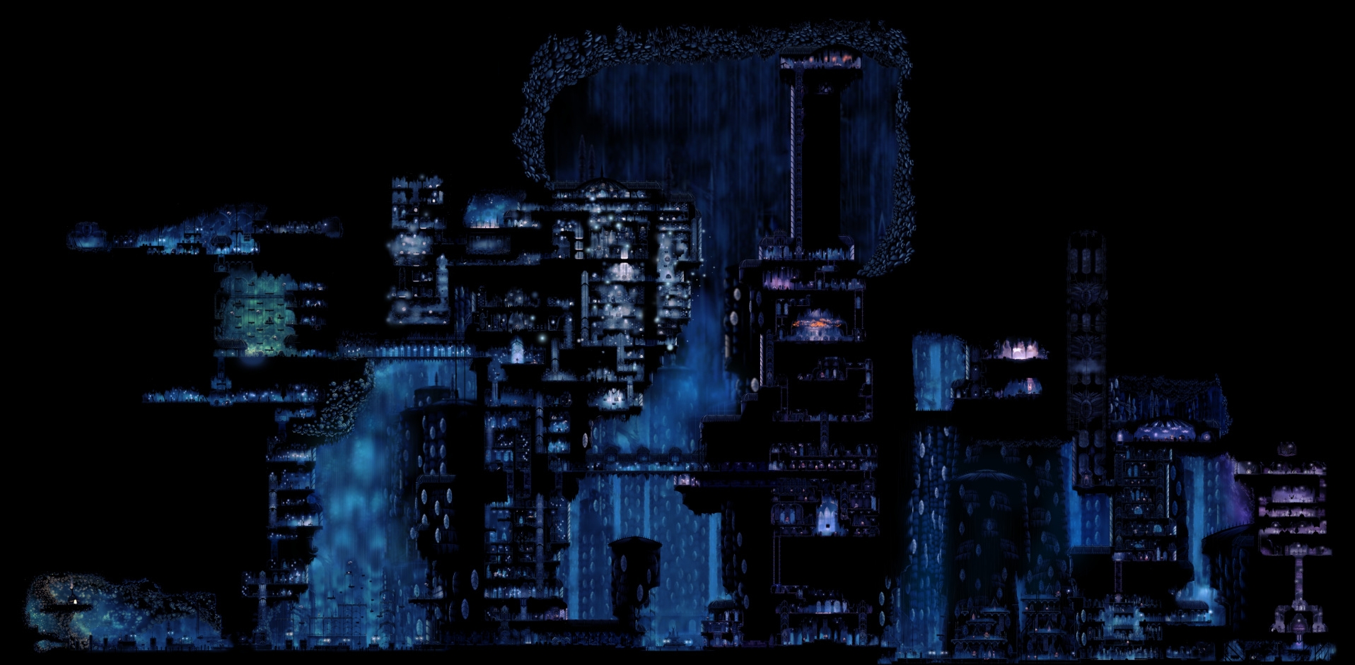City Of Tears Retrospective Hallownest Interactive Hollow Knight Map City Of Tears Retrospective Hallownest Interactive Hollow Knight Map