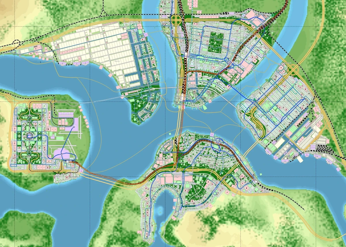 City Skyline Maps