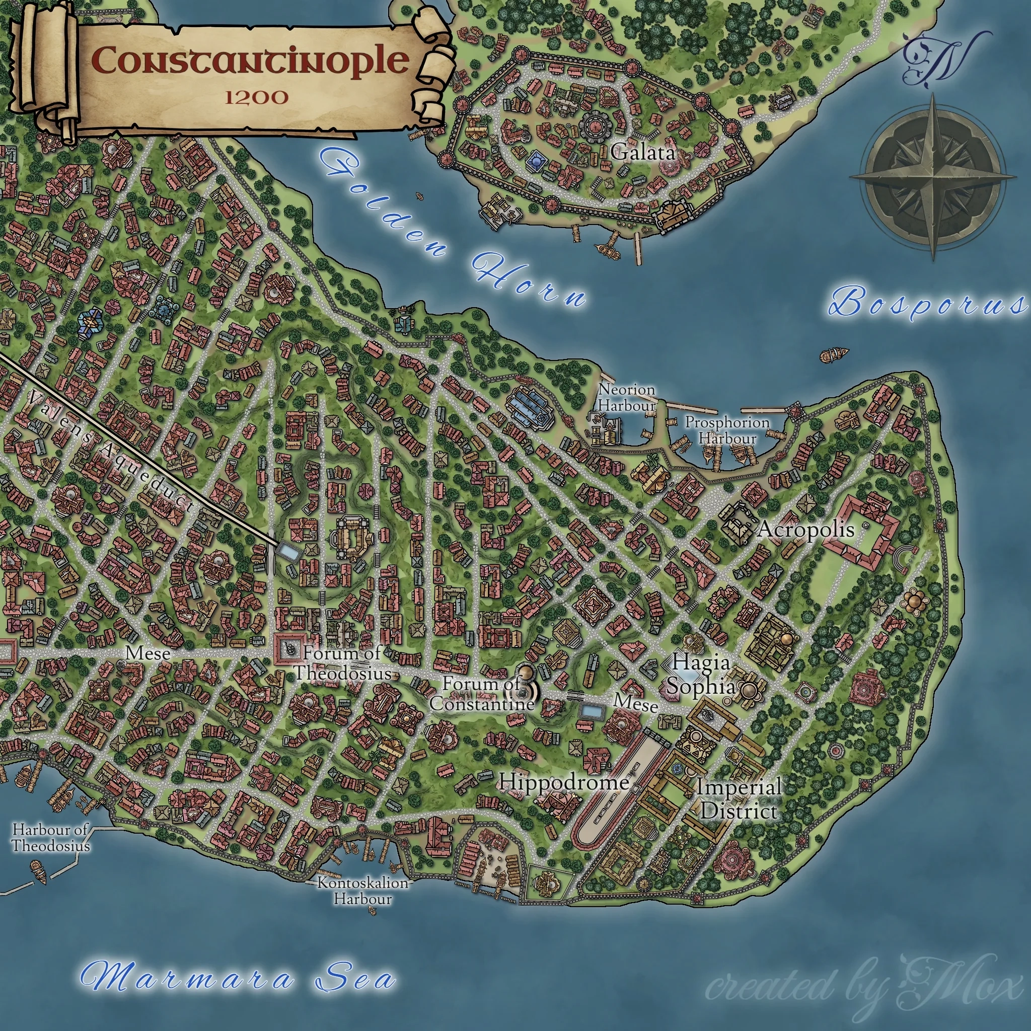 constantinople city map constantinople city map