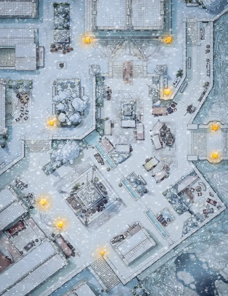 frozen city battle map frozen city battle map