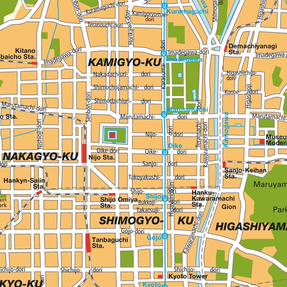 Download Kyoto Maps Youinjapan