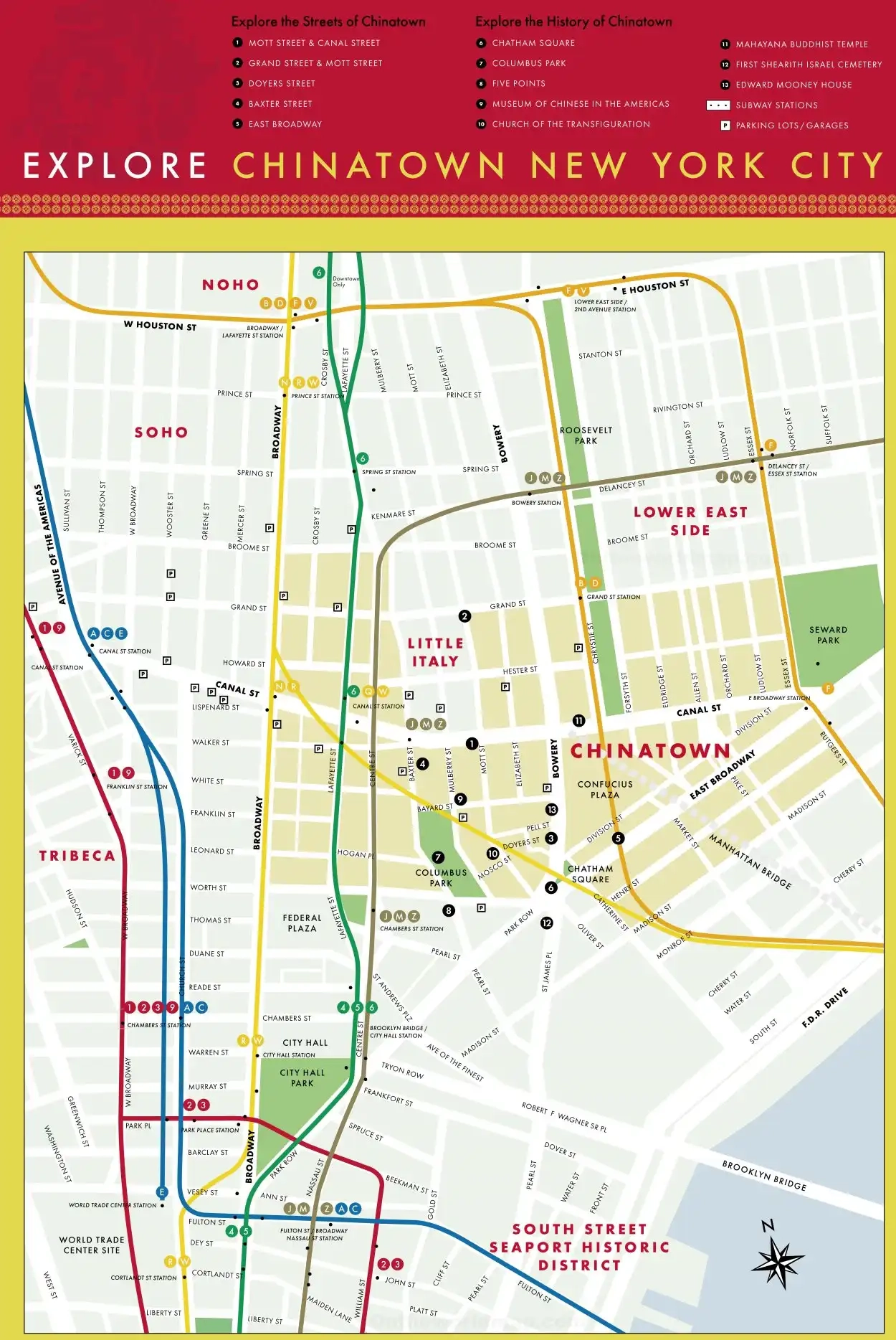 Exploring The Chinatown Map A Journey Through NYC s Cultural Gem Driving Directions Maps