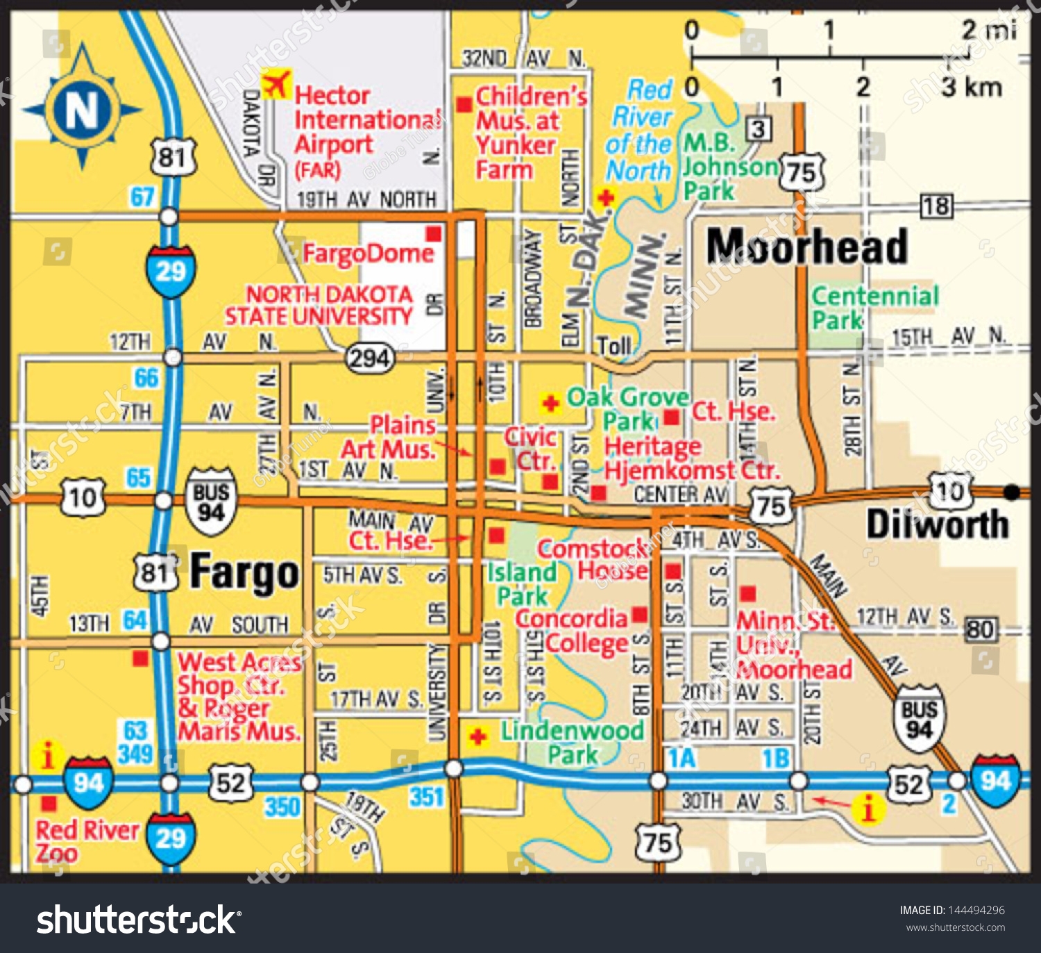 Fargo North Dakota Area Map Stock Vector Royalty Free 144494296 Shutterstock Fargo North Dakota Area Map Stock Vector Royalty Free 144494296 Shutterstock