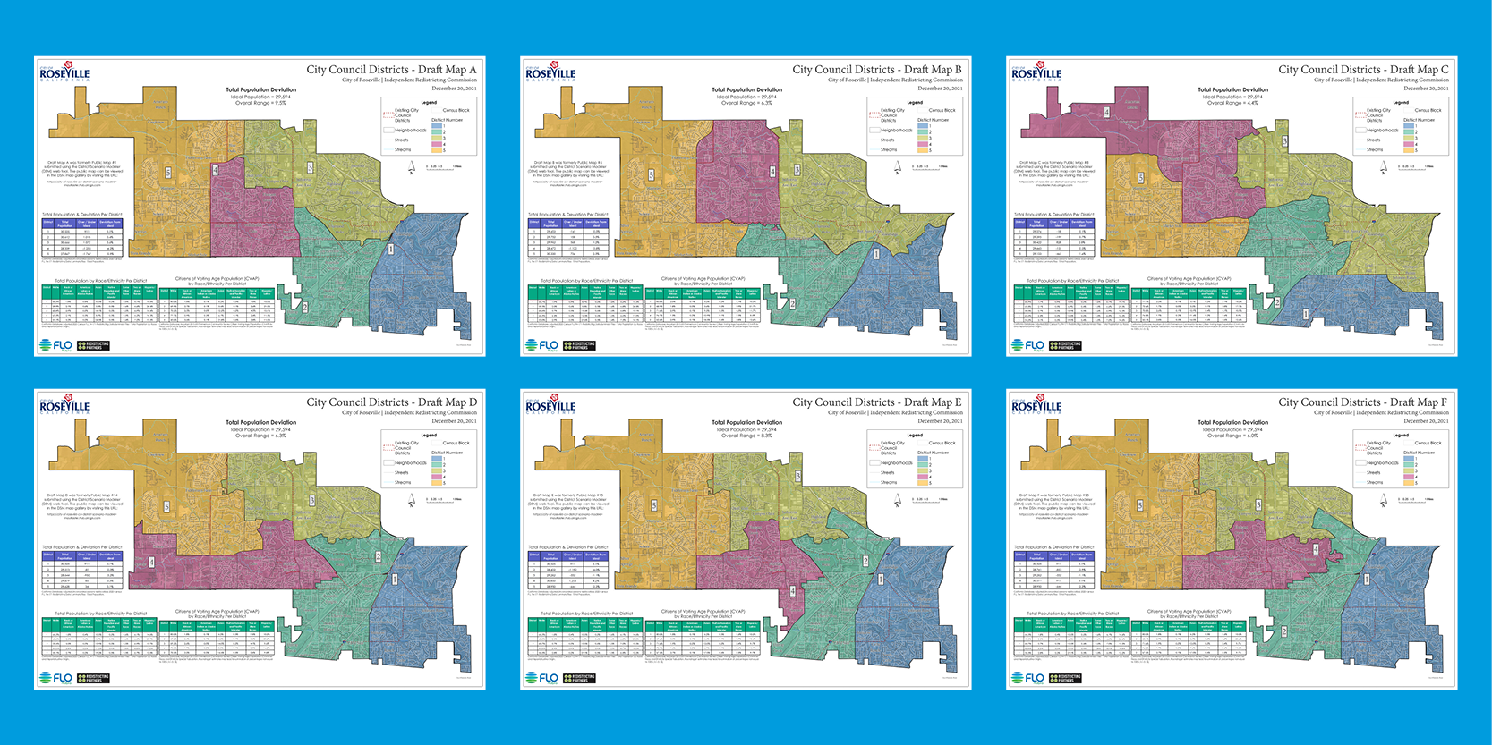 Final City Council District Map Adopted By Independent Redistricting Commission City Of Roseville Final City Council District Map Adopted By Independent Redistricting Commission City Of Roseville
