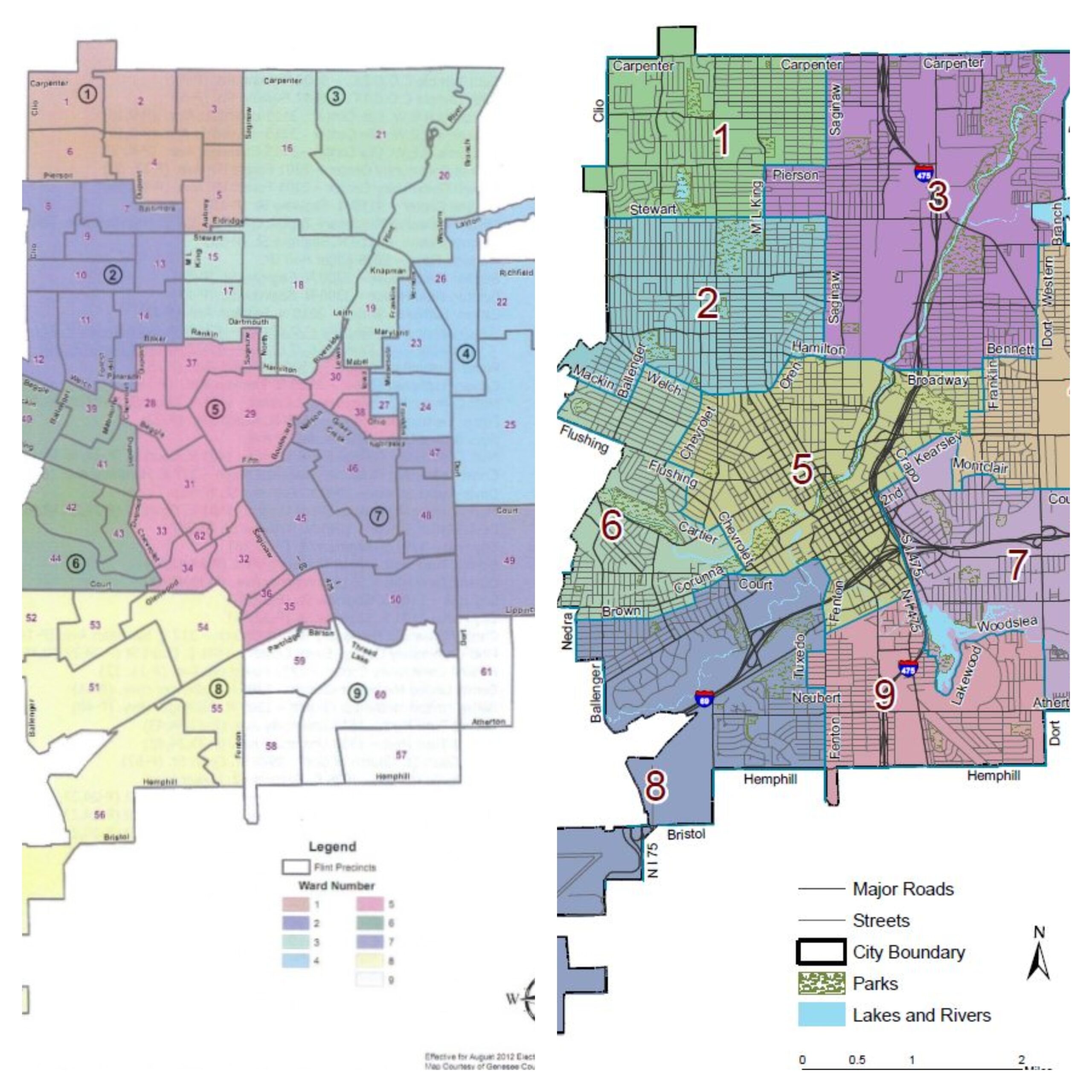 Flint s Ward Boundaries Are Changing Here s The Proposal That s On The Table Mlive