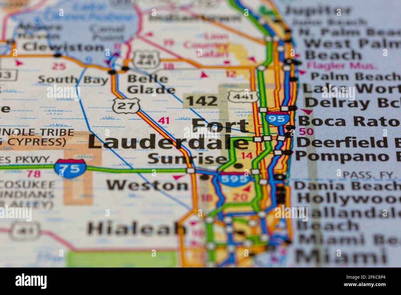 city map of fort lauderdale florida