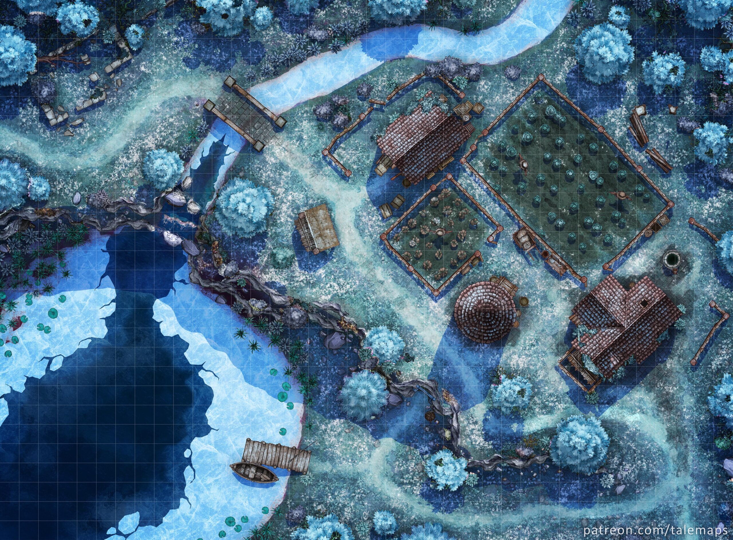 Frozen Farm 38x28 R battlemaps Frozen Farm 38x28 R battlemaps