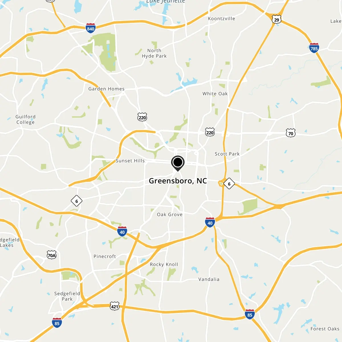 Greensboro NC Map Directions MapQuest Greensboro NC Map Directions MapQuest