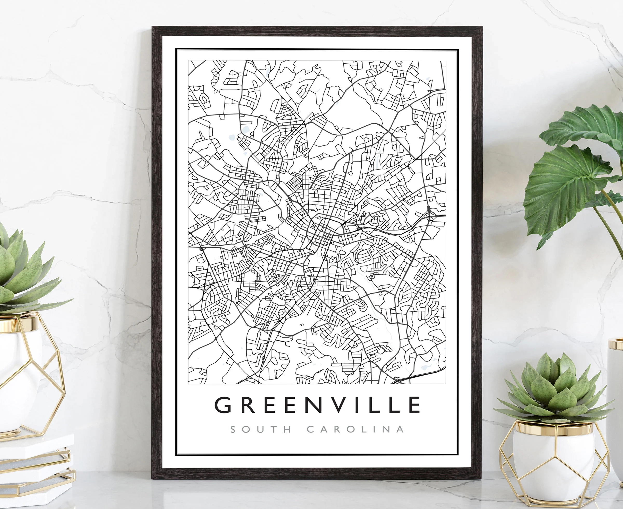 Greenville South Carolina City Map South Carolina City Road Map Poster City Street Map Print Modern US City Map Home Office Wall Art Etsy Greenville South Carolina City Map South Carolina City Road Map Poster City Street Map Print Modern US City Map Home Office Wall Art Etsy