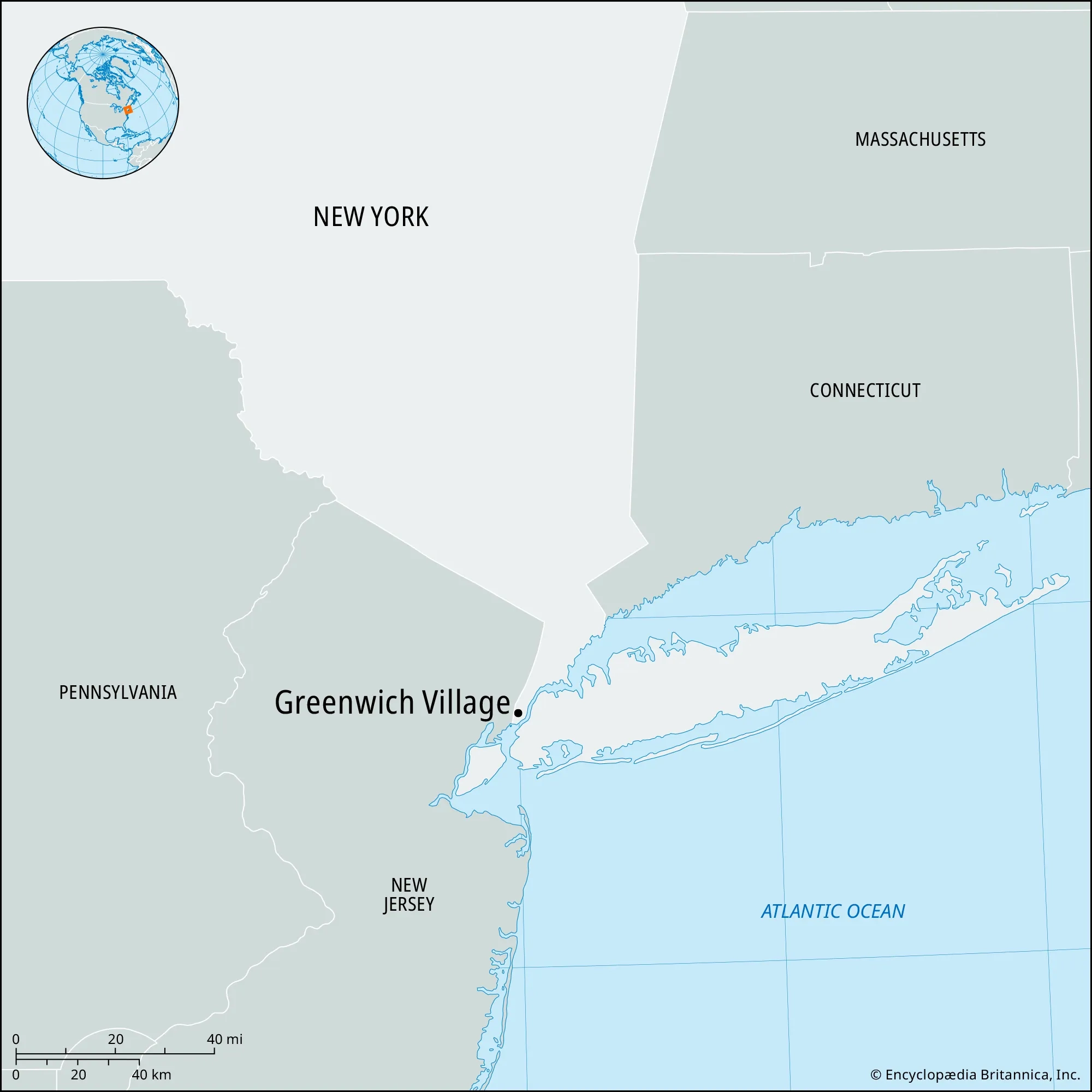 Greenwich Village New York Map History Britannica Greenwich Village New York Map History Britannica