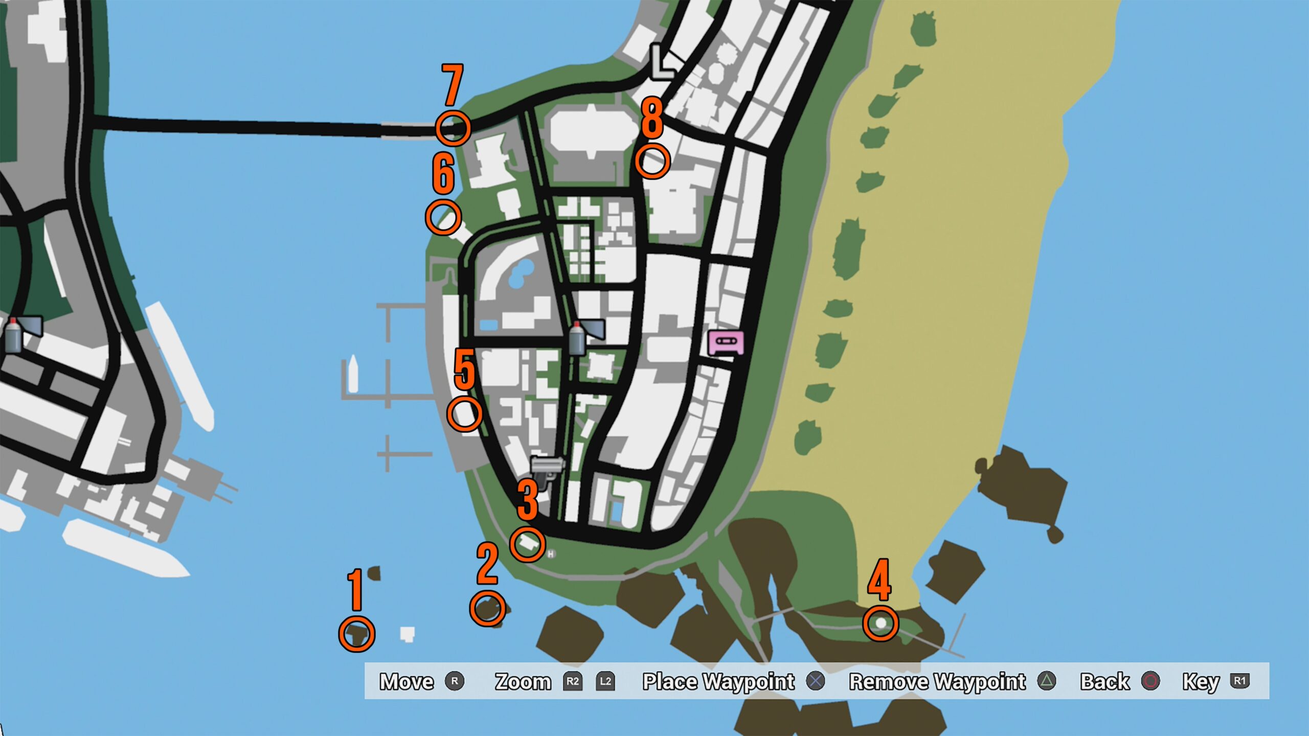 GTA Vice City Hidden Packages Locations GamesRadar GTA Vice City Hidden Packages Locations GamesRadar