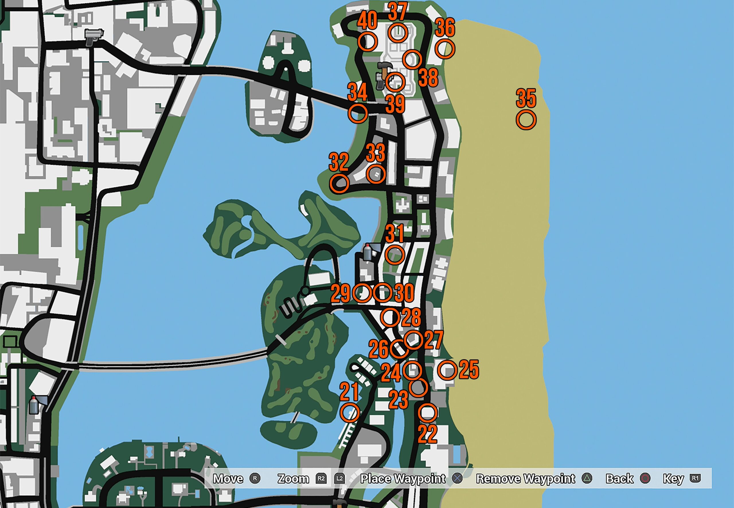 GTA Vice City Hidden Packages Locations GamesRadar 
