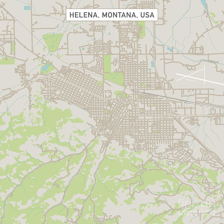helena city map helena city map