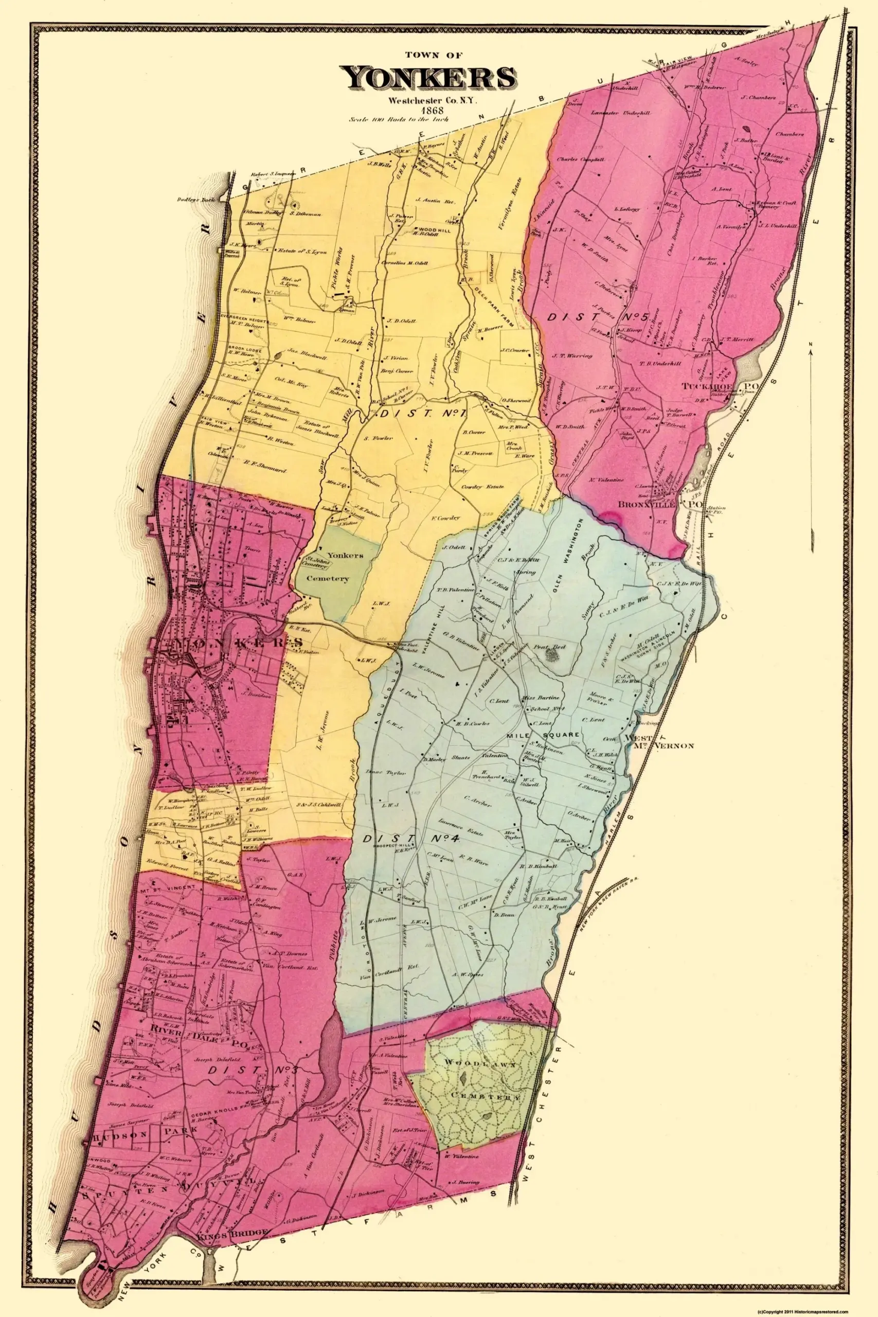 Historic City Map Yonkers New York Beers 1868 23 X 34 5 Vintage Wall Art Walmart Historic City Map Yonkers New York Beers 1868 23 X 34 5 Vintage Wall Art Walmart