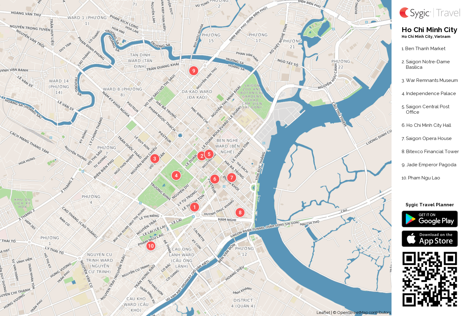 ho chi minh city map