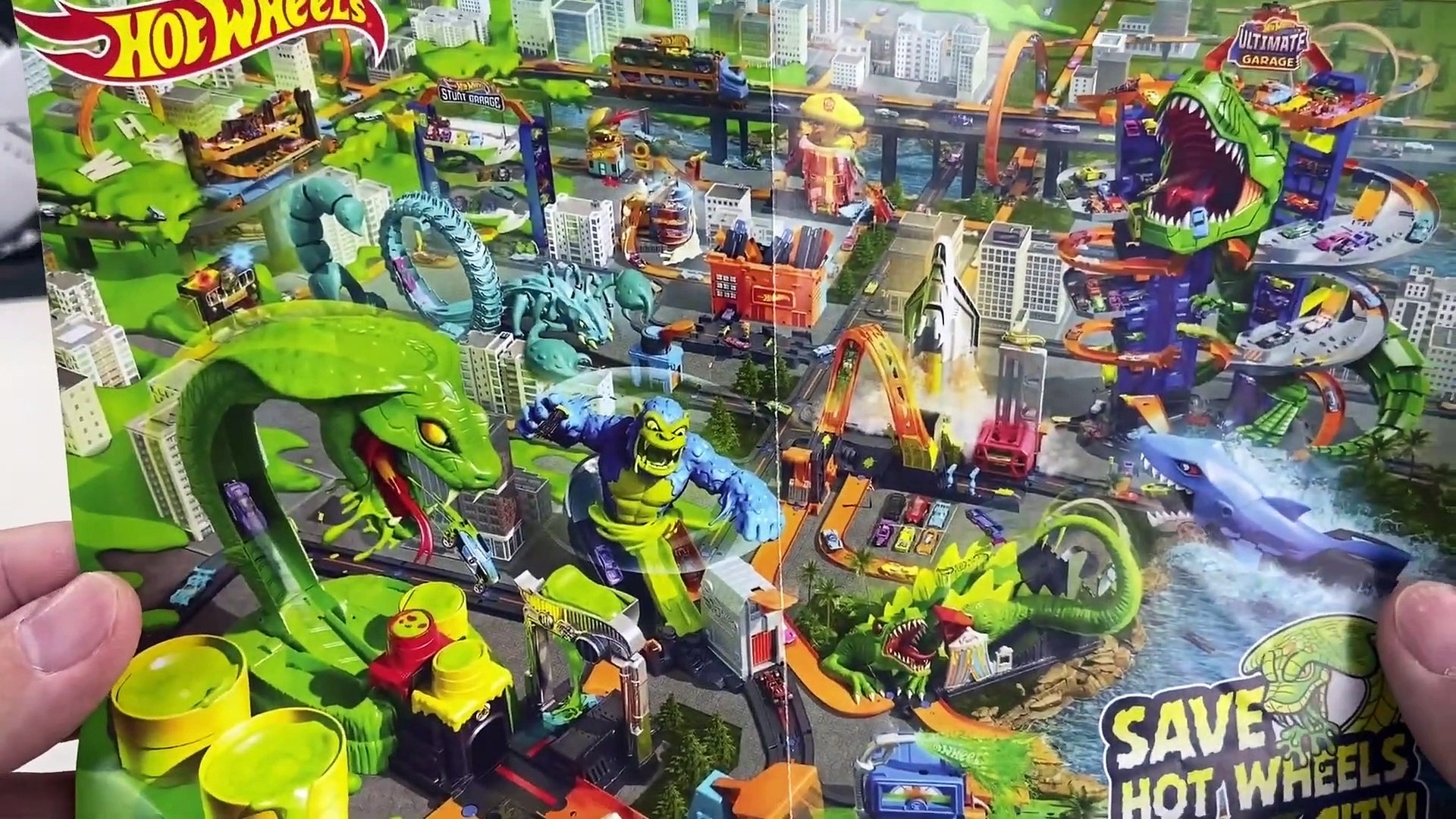 hot wheels city map