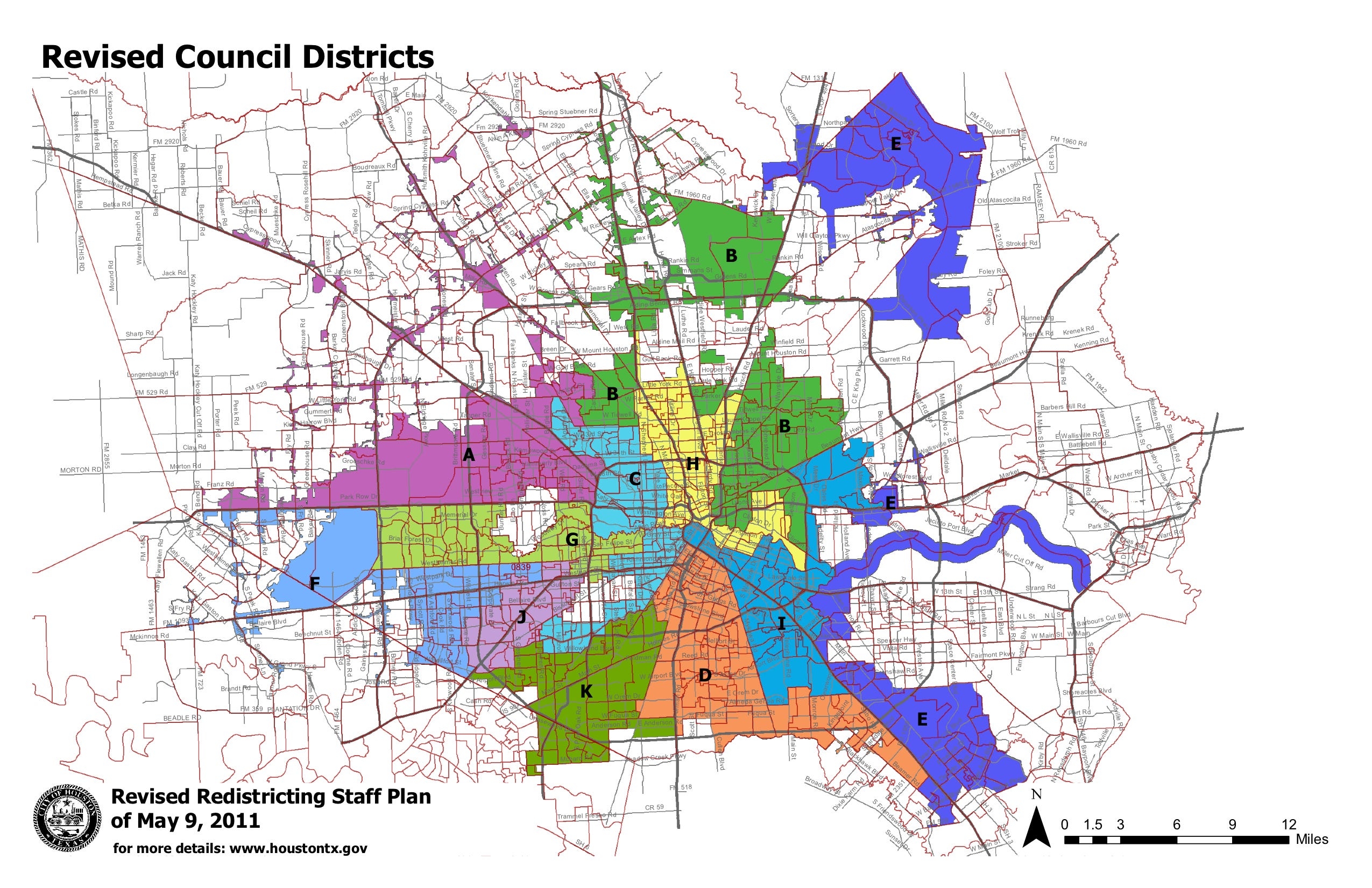 houston city limits boundaries map